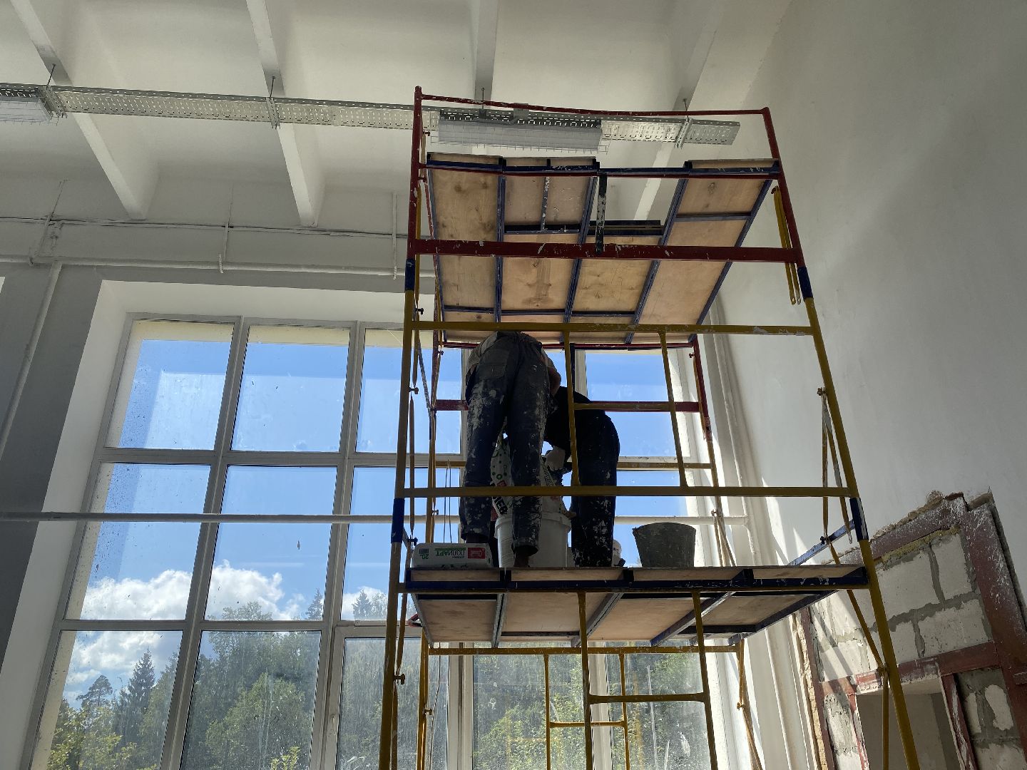 ремонт школы попова, капремонт поповки, капитальный ремонт школа Власиха, капремонт школы попова, ремонт школы им АС Попова,