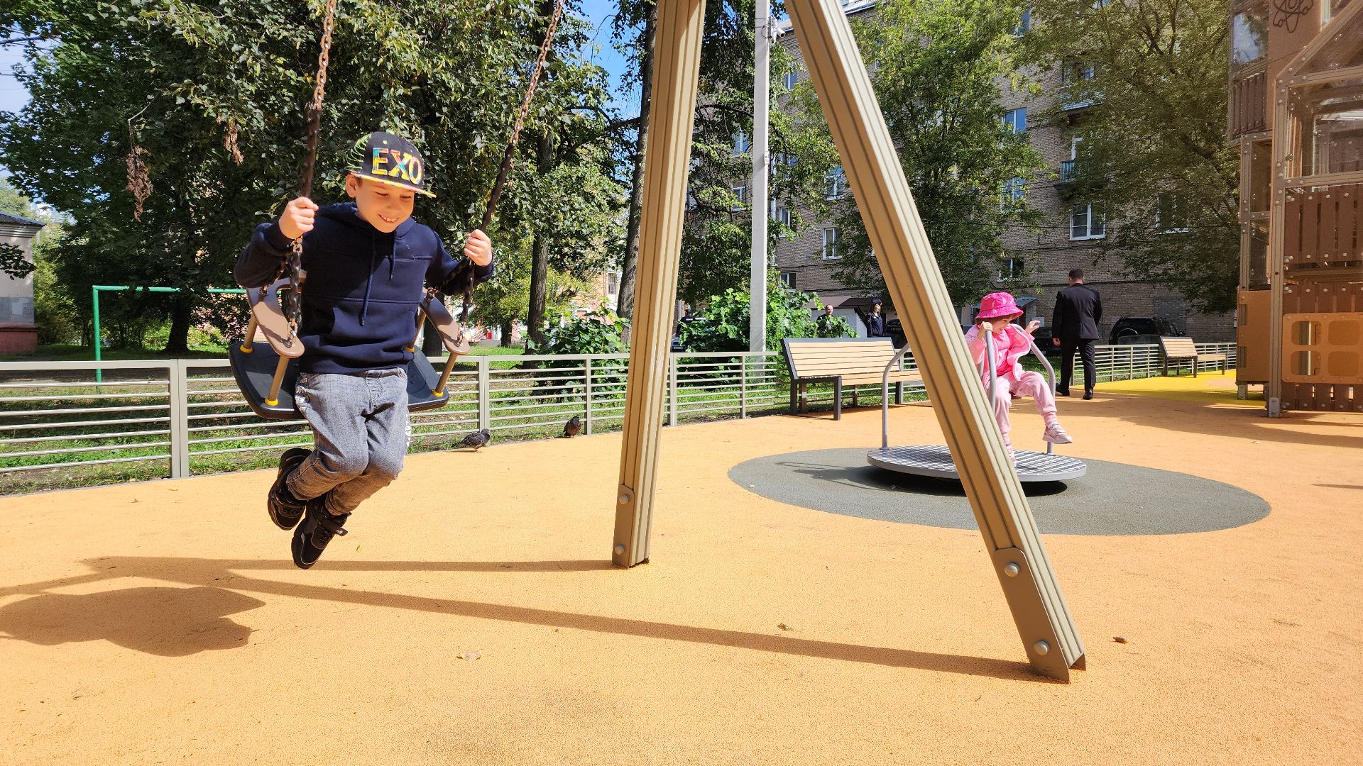 детская площадка, детская игровая площадка, детская игровая площадка губернатора, электросталь, дети, программа губернатора, программа губернатора мо,