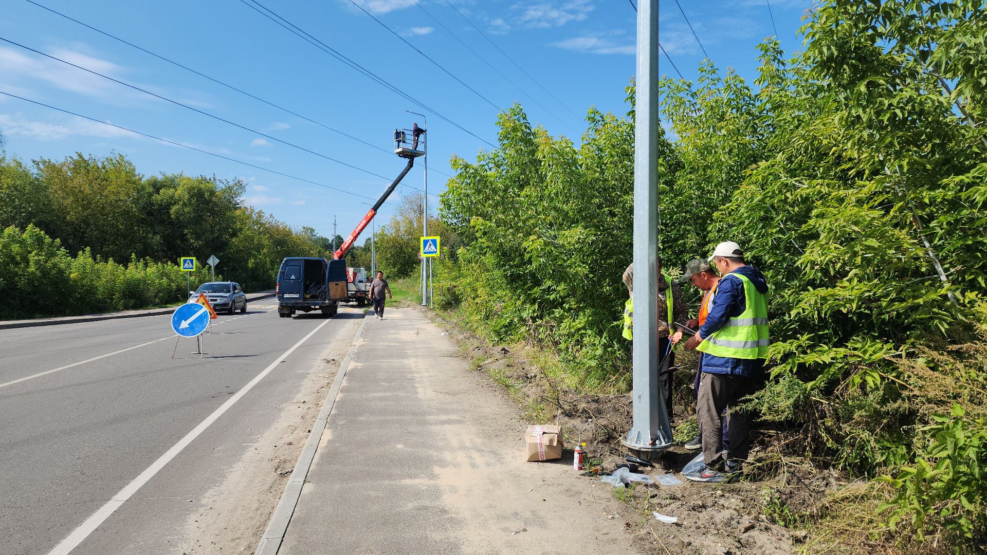 шатура, уличное освещение, жкх и благоустройство, жкх подмосковье,