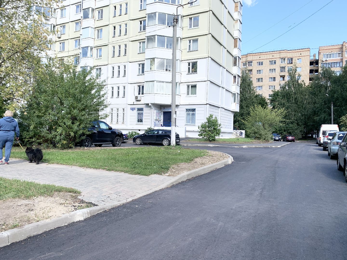 Балашиха, Подмосковье, благоустройство дворов, асфальтирование дворов дорог,