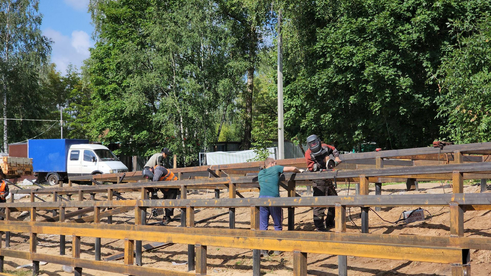 благоустройство, набережная, Лосино-Петровский,