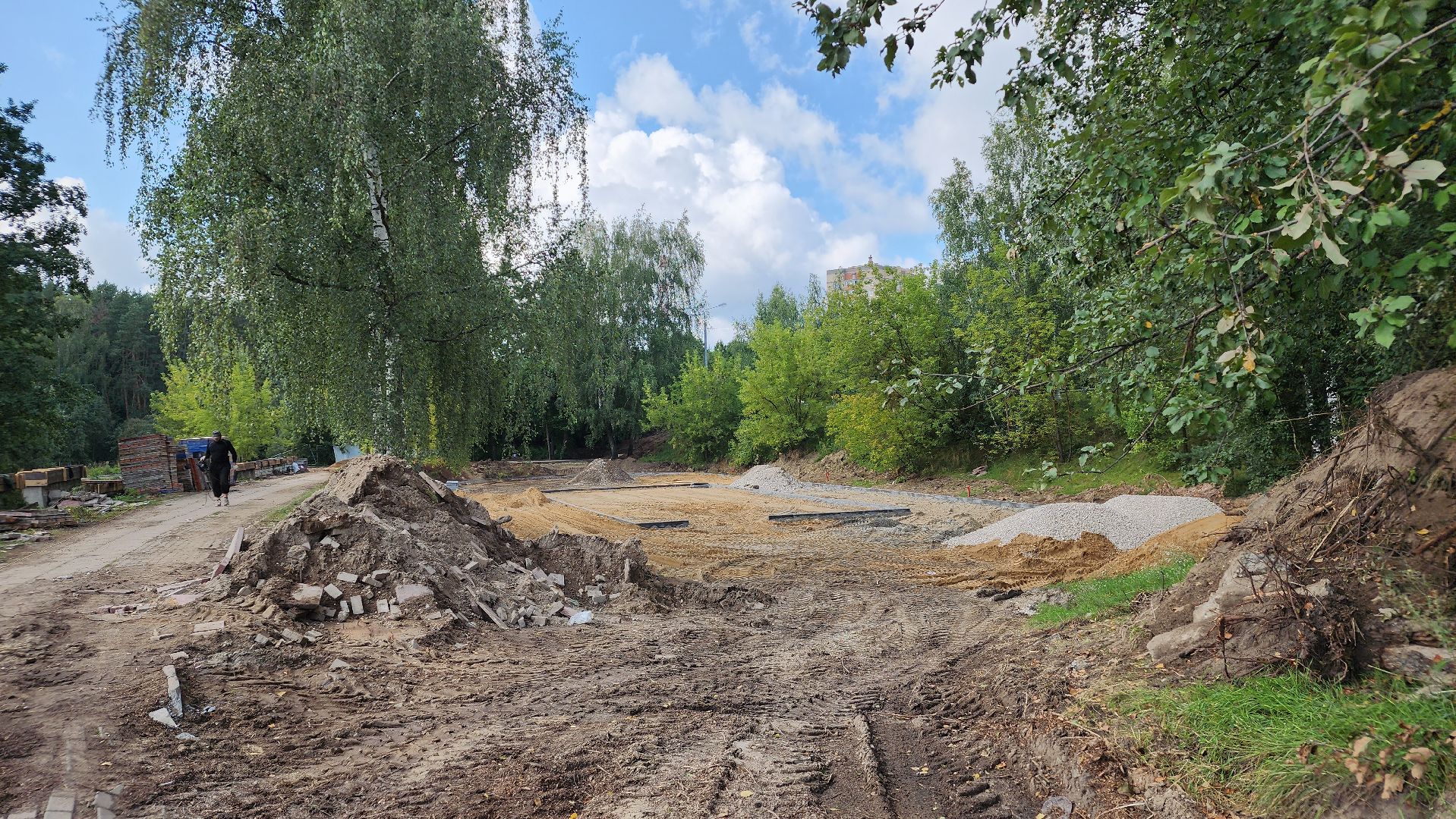 благоустройство, набережная, Лосино-Петровский,