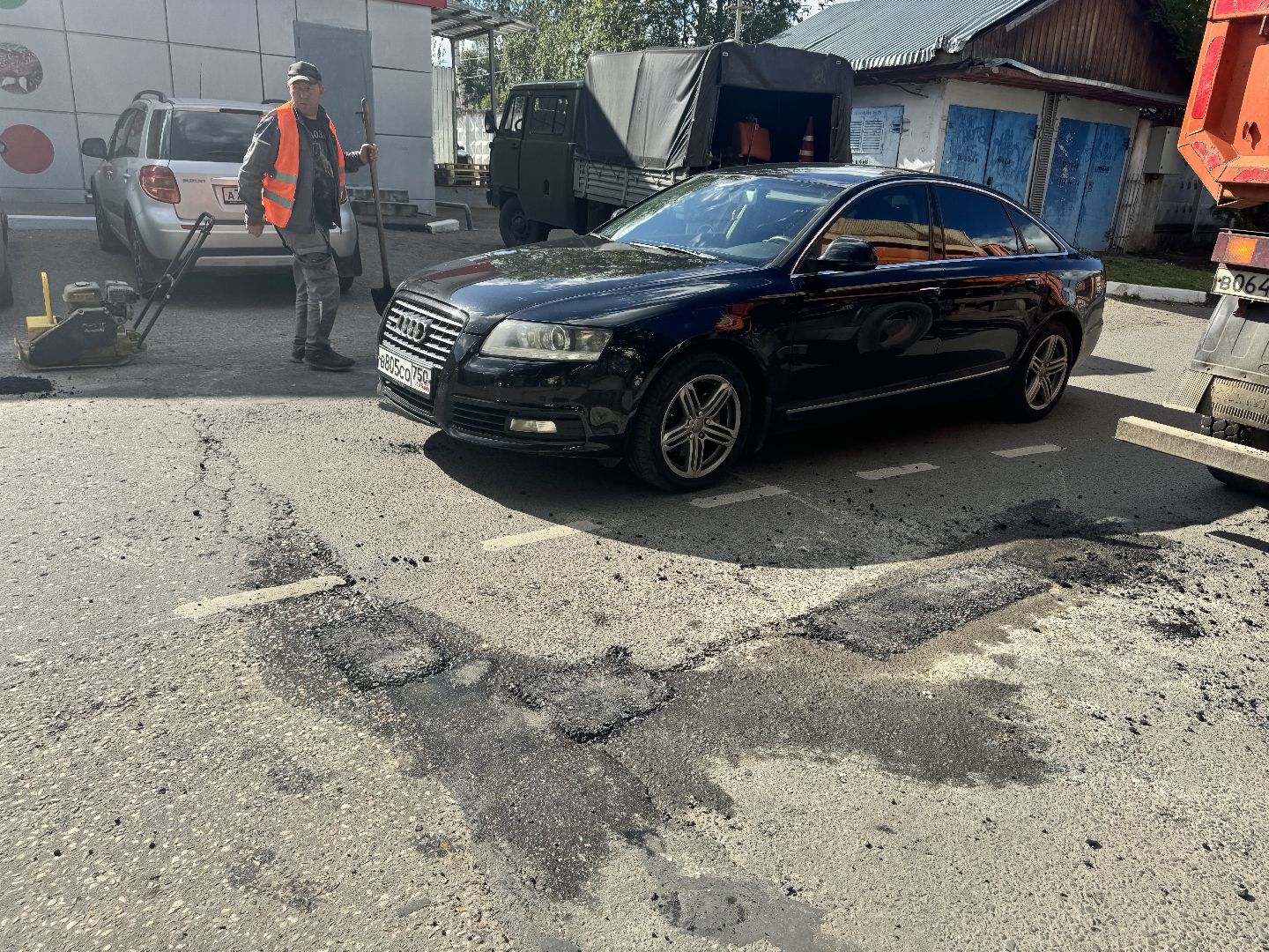 ямочный ремонт, ямочный ремонт дорог, шаховская,