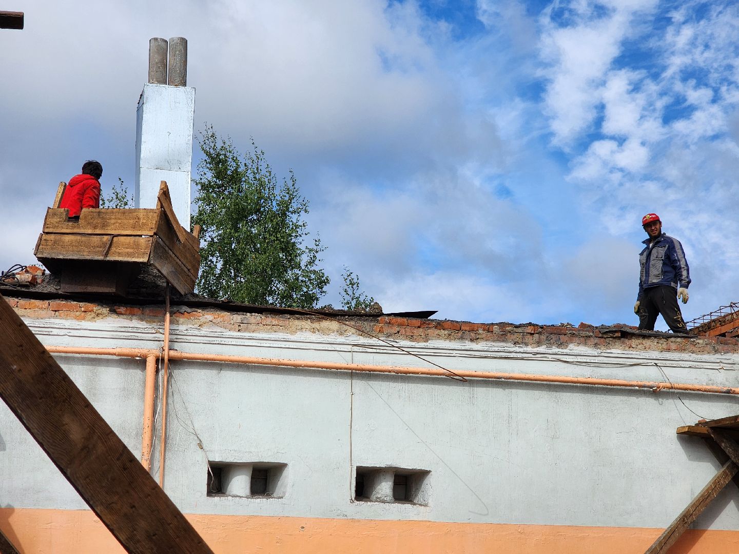 серпухов, деревня гавшино, сельский дом культуры, капитальный ремонт, замена кровли,