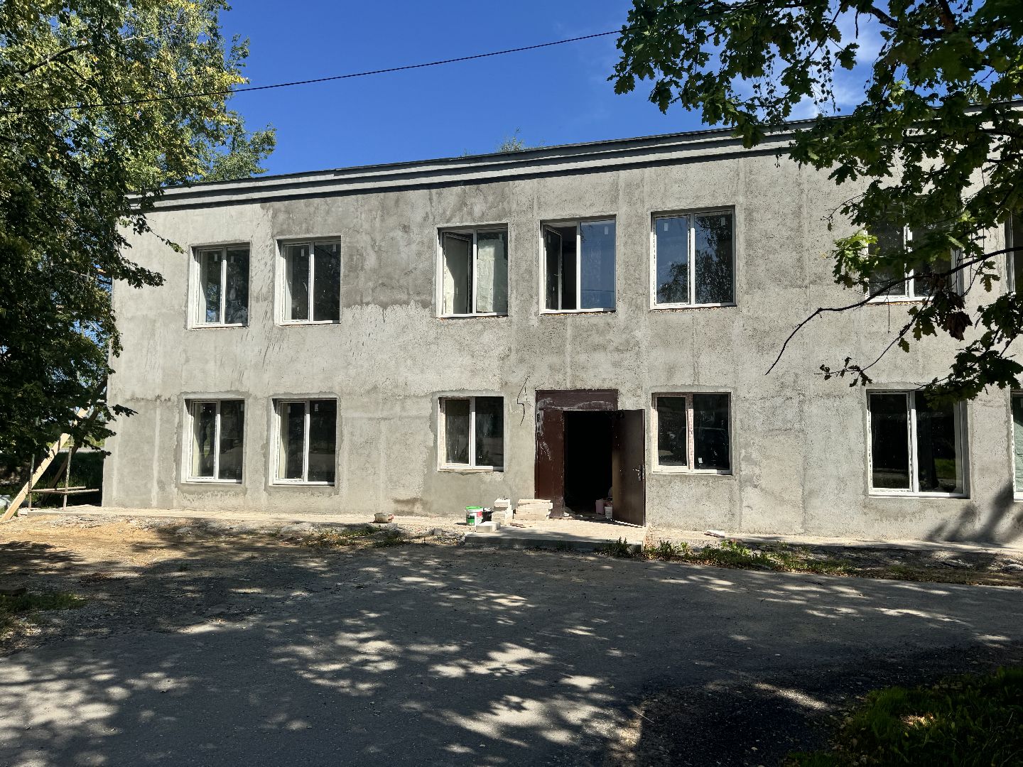 шаховская, ферма, скот, строителтство,