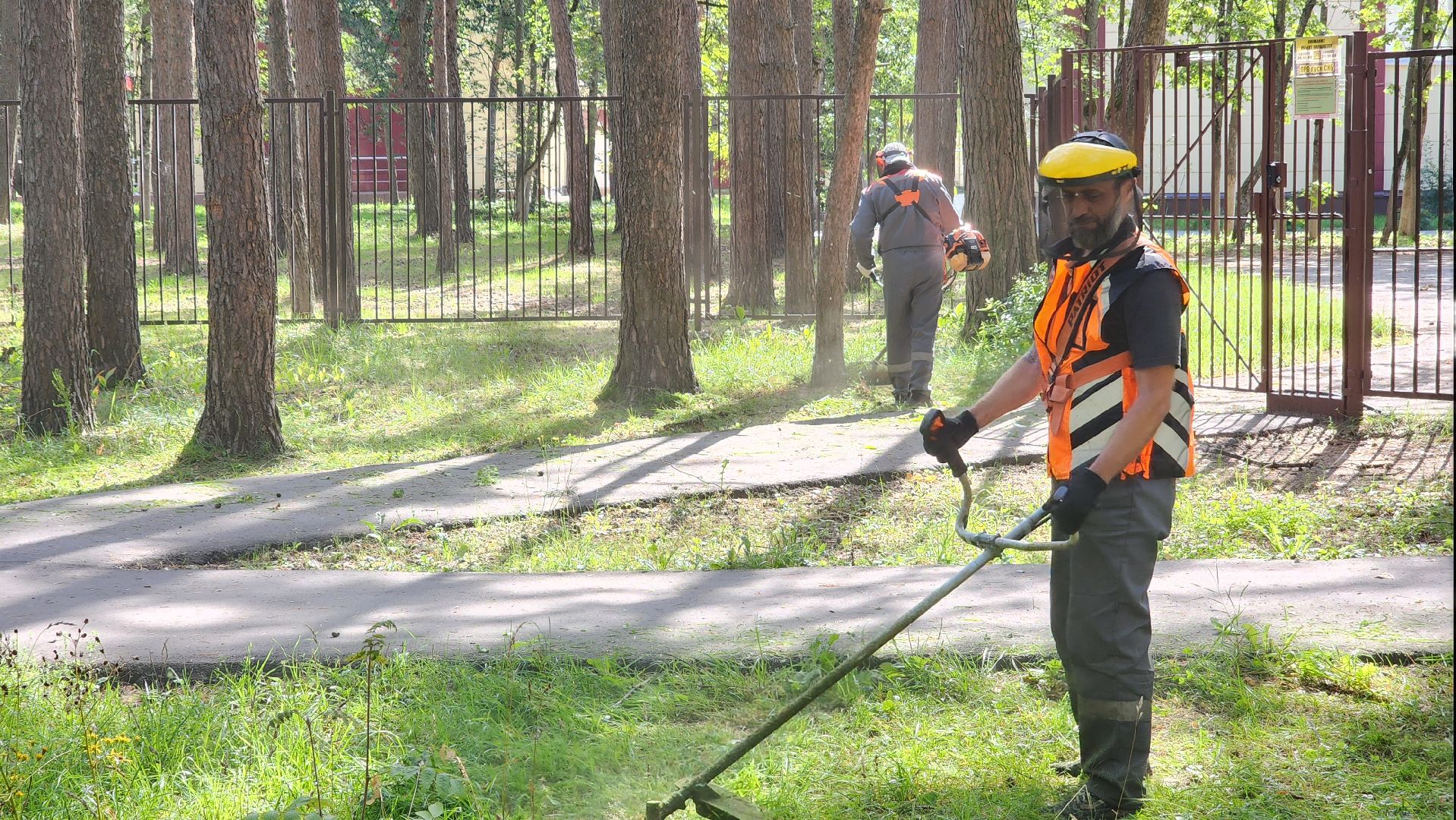 благоустройство, протвино, окос, окос у школ, комбинат благоустройства,