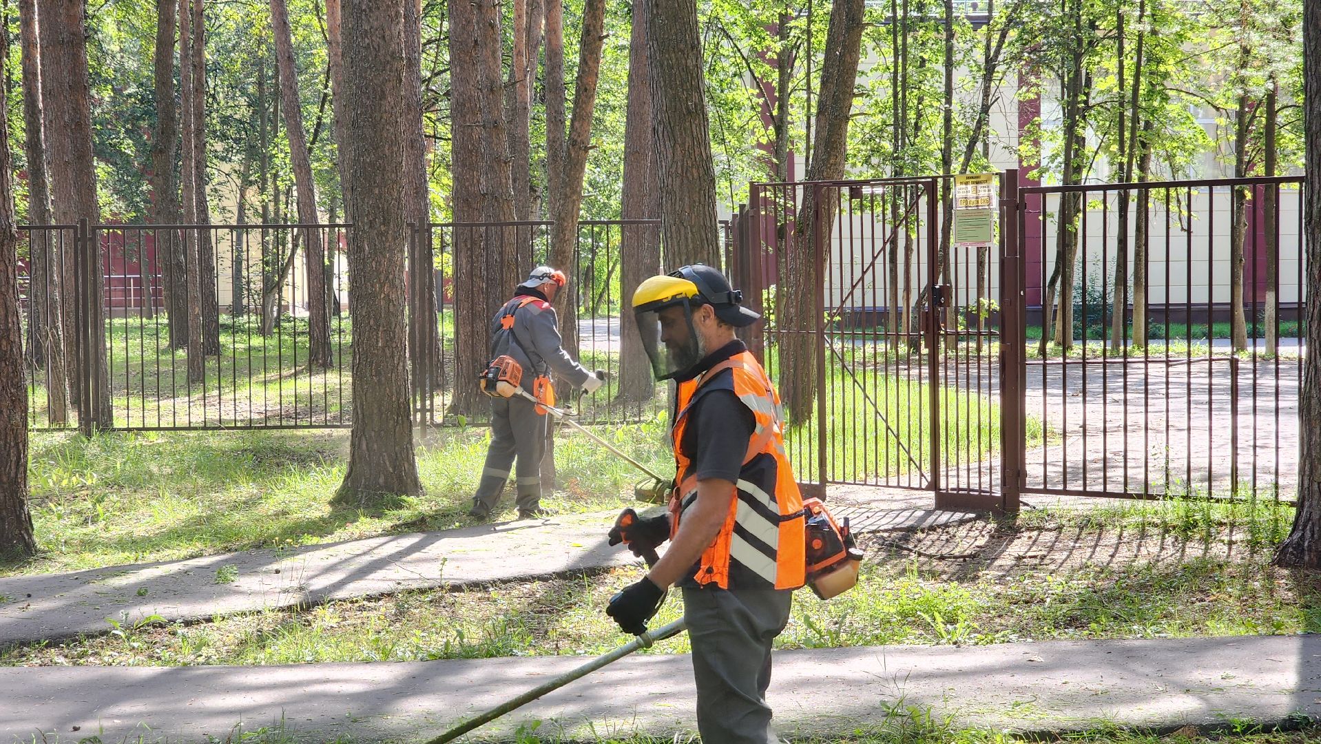 благоустройство, протвино, окос, окос у школ, комбинат благоустройства,