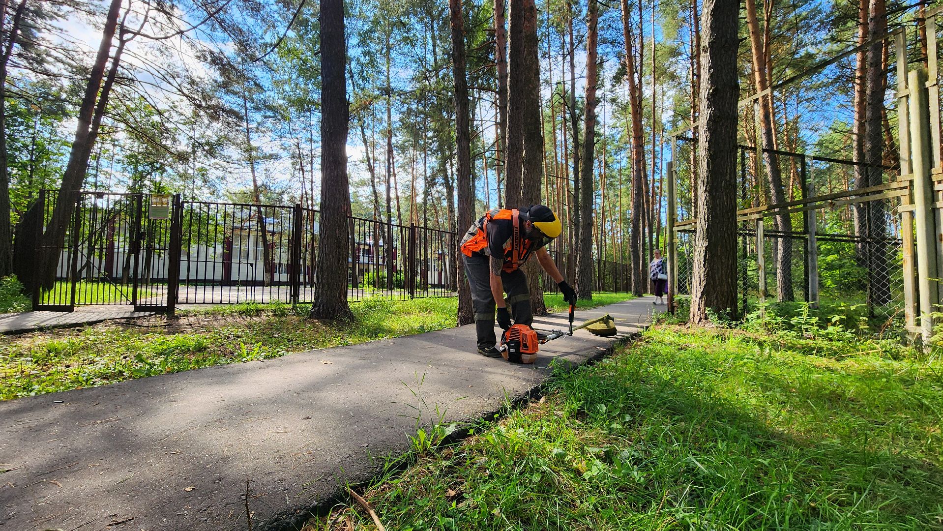 благоустройство, протвино, окос, окос у школ, комбинат благоустройства,