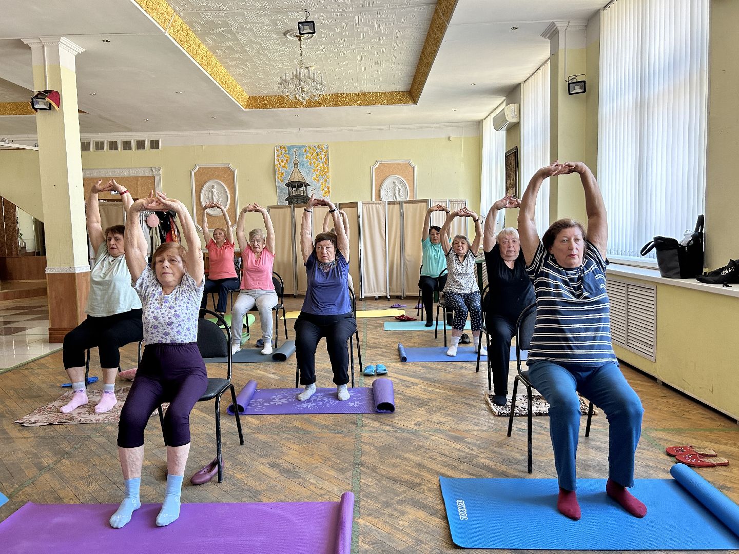 активное долголетие, гимнастика, Фрязино