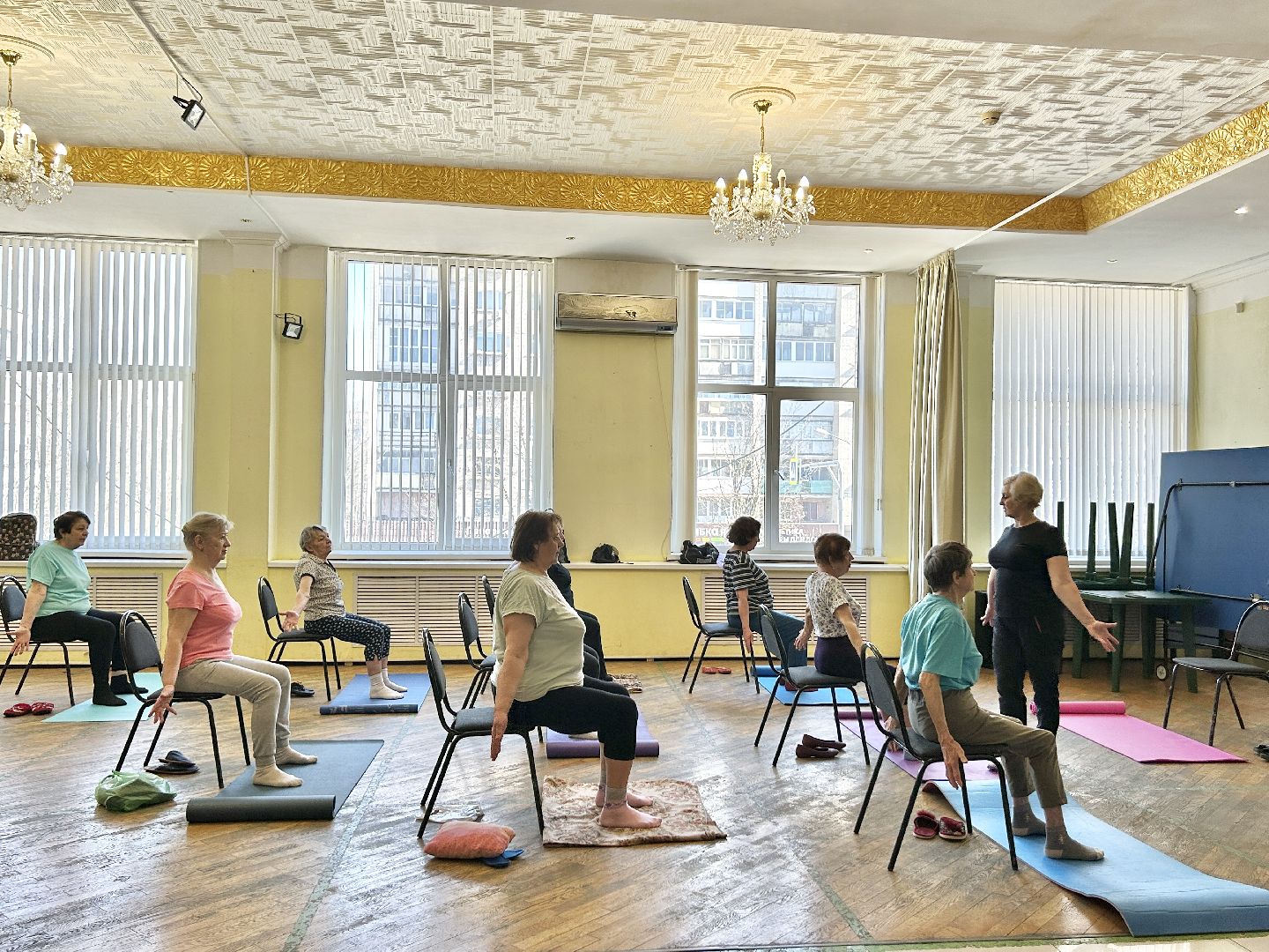 активное долголетие, гимнастика, Фрязино