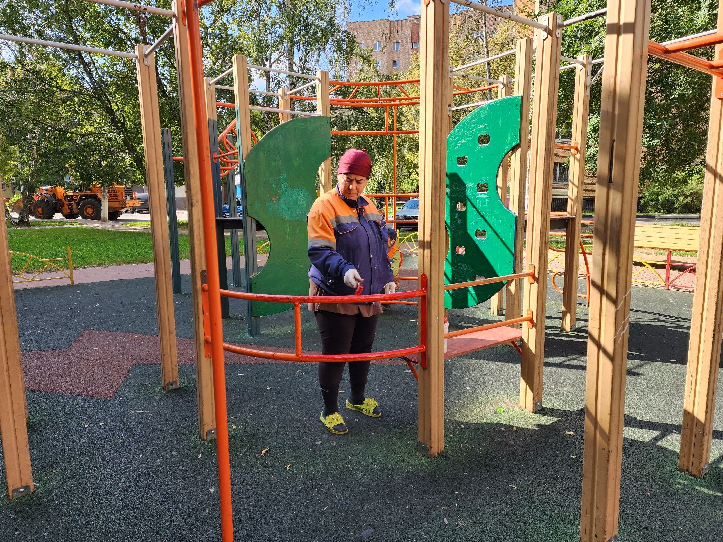 раменское, благоустройство, содержание дворовых территорий, покраска детских игровых площадок,