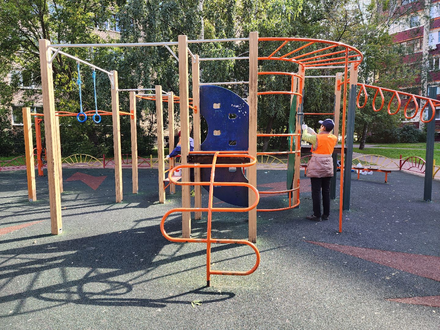 раменское, благоустройство, содержание дворовых территорий, покраска детских игровых площадок,