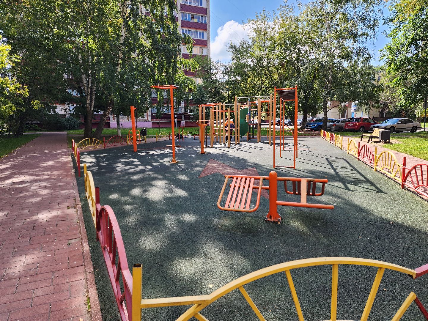 раменское, благоустройство, содержание дворовых территорий, покраска детских игровых площадок,