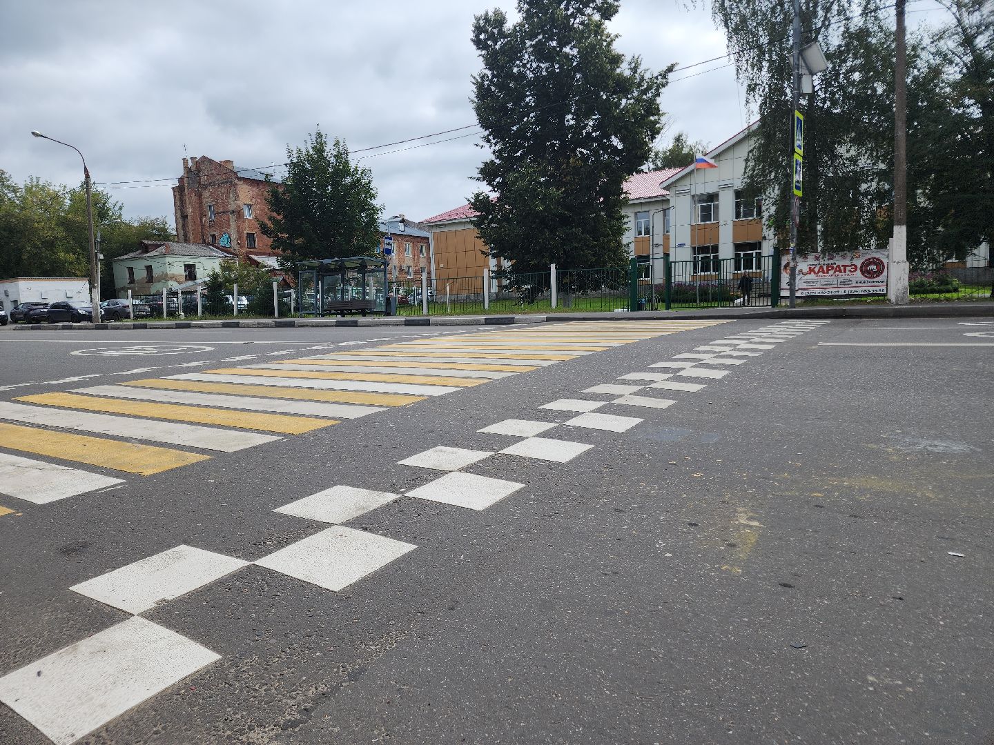 пешеходный переход, орехово зуево, безопасное движение,