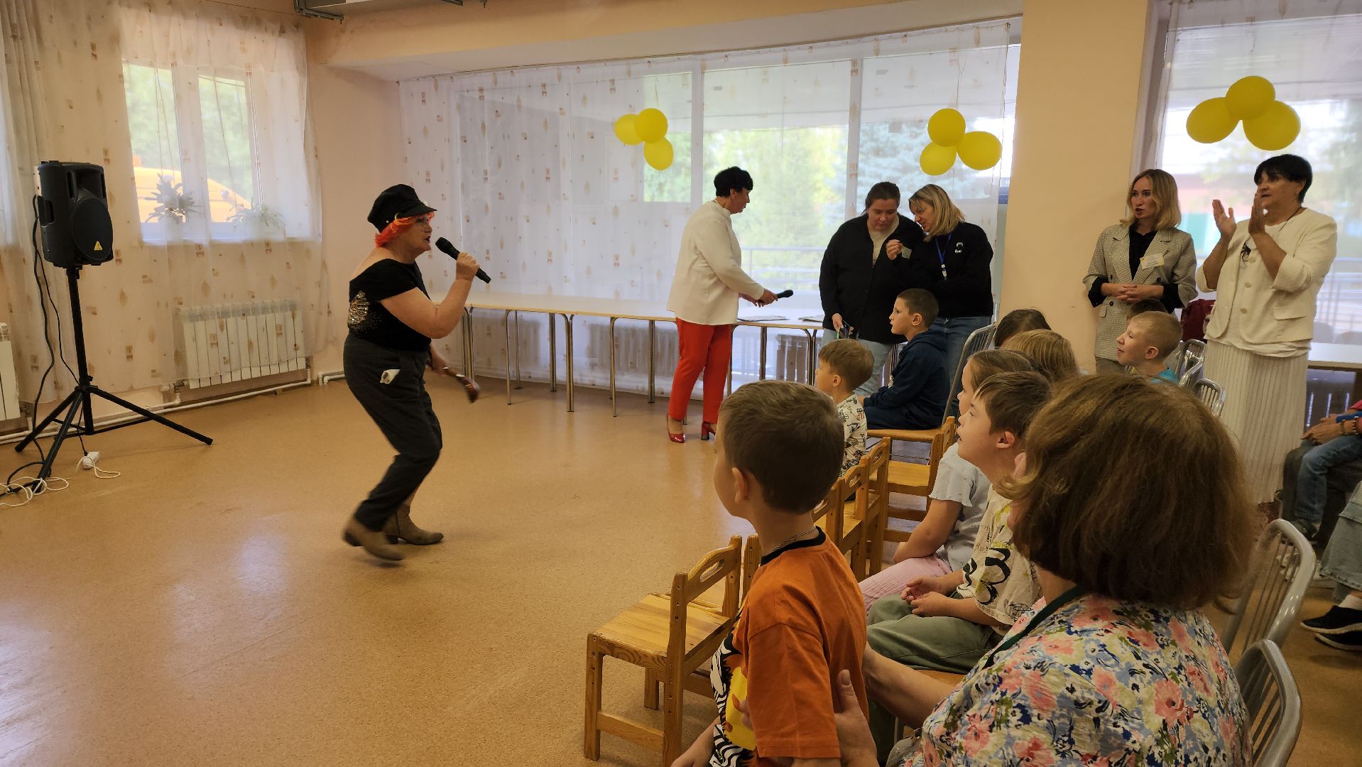 ивантеевка, медовый спас, театральная студия, дети, дети с овз, спектакль, песни, центр социального обслуживания,