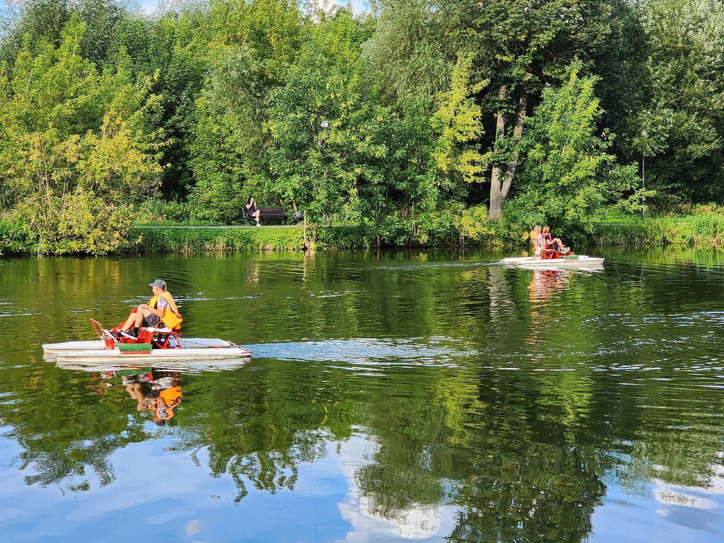 Чехов, городской парк, прокат катамаранов, прокат лодок, лучшие места Подмосковья, минкульт мо,