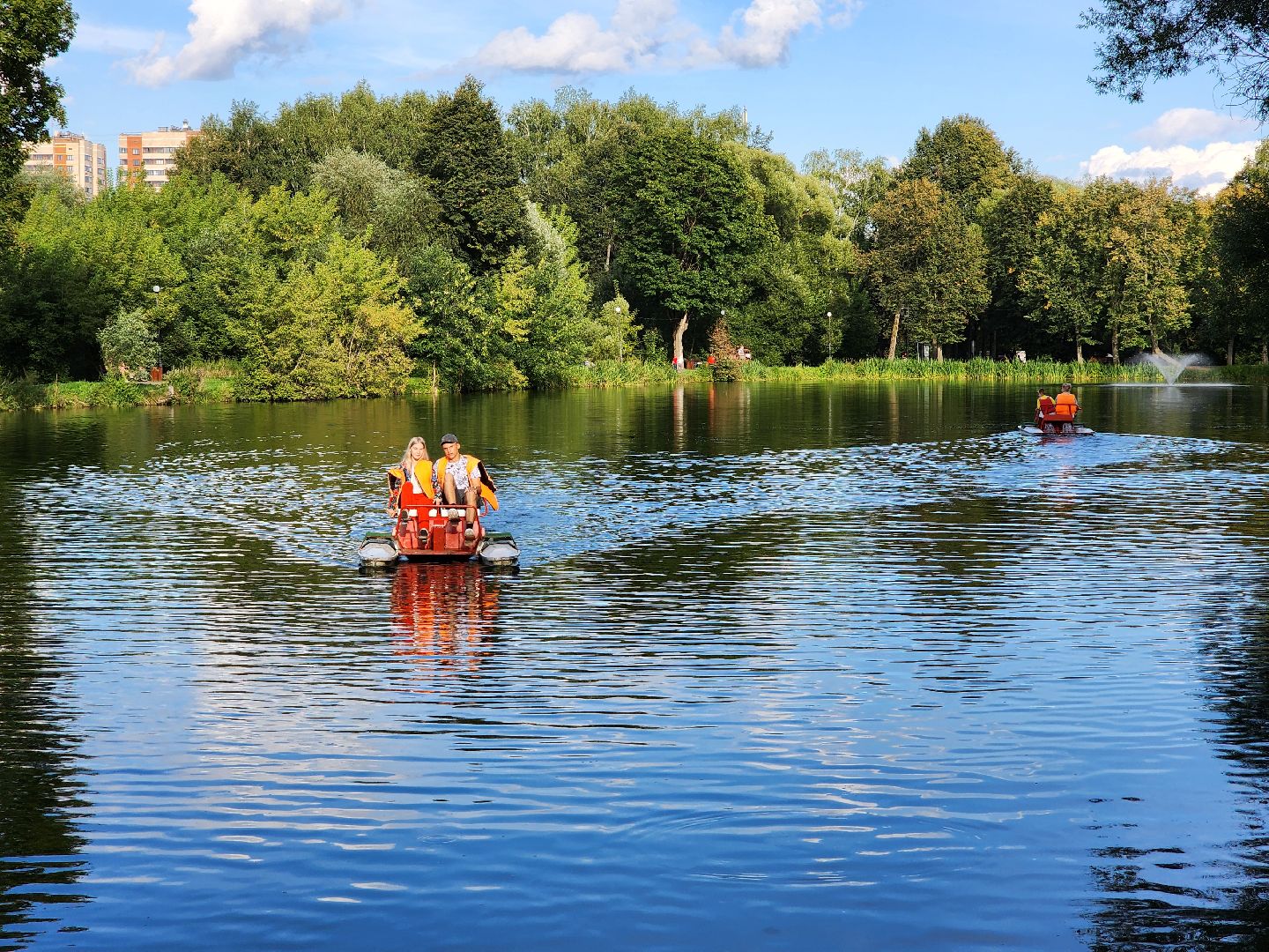Чехов, городской парк, прокат катамаранов, прокат лодок, лучшие места Подмосковья, минкульт мо,