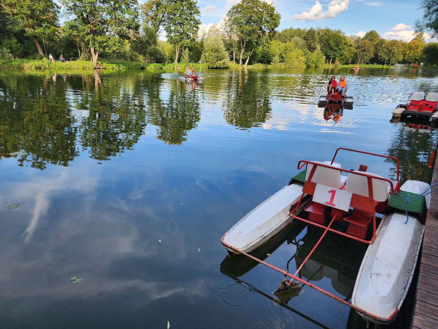 Чехов, городской парк, прокат катамаранов, прокат лодок, лучшие места Подмосковья, минкульт мо,