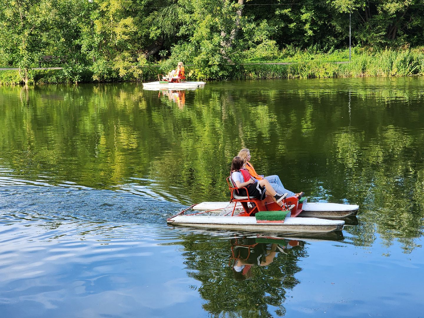 Чехов, городской парк, прокат катамаранов, прокат лодок, лучшие места Подмосковья, минкульт мо,