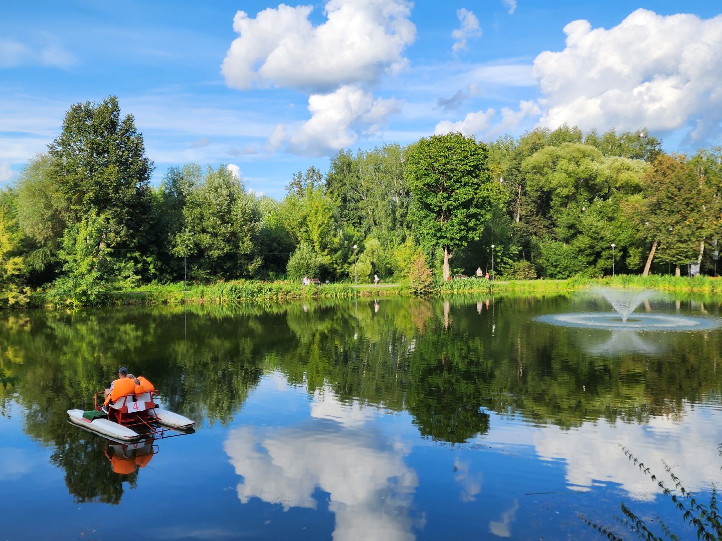 Чехов, городской парк, прокат катамаранов, прокат лодок, лучшие места Подмосковья, минкульт мо,