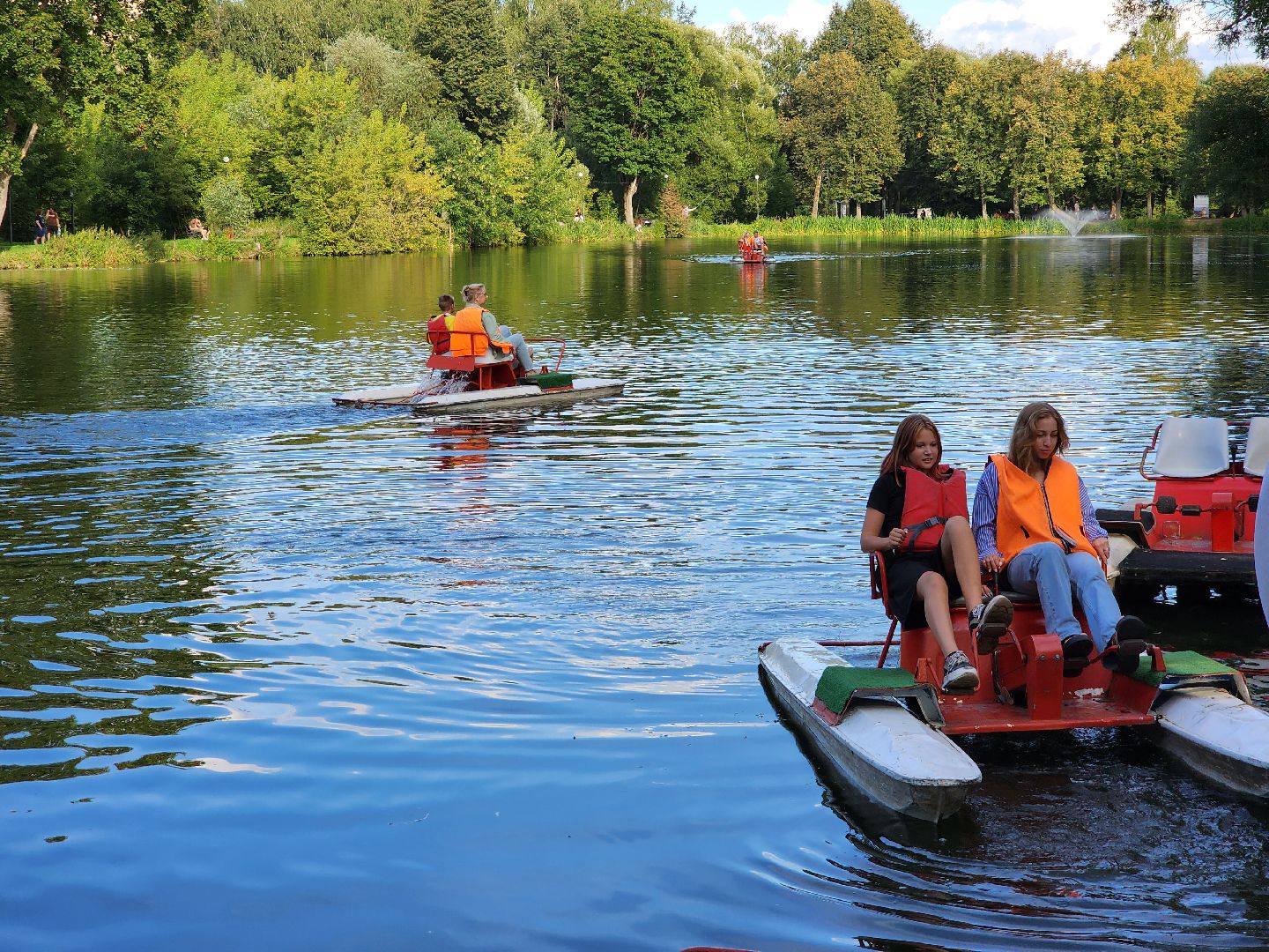 Чехов, городской парк, прокат катамаранов, прокат лодок, лучшие места Подмосковья, минкульт мо,
