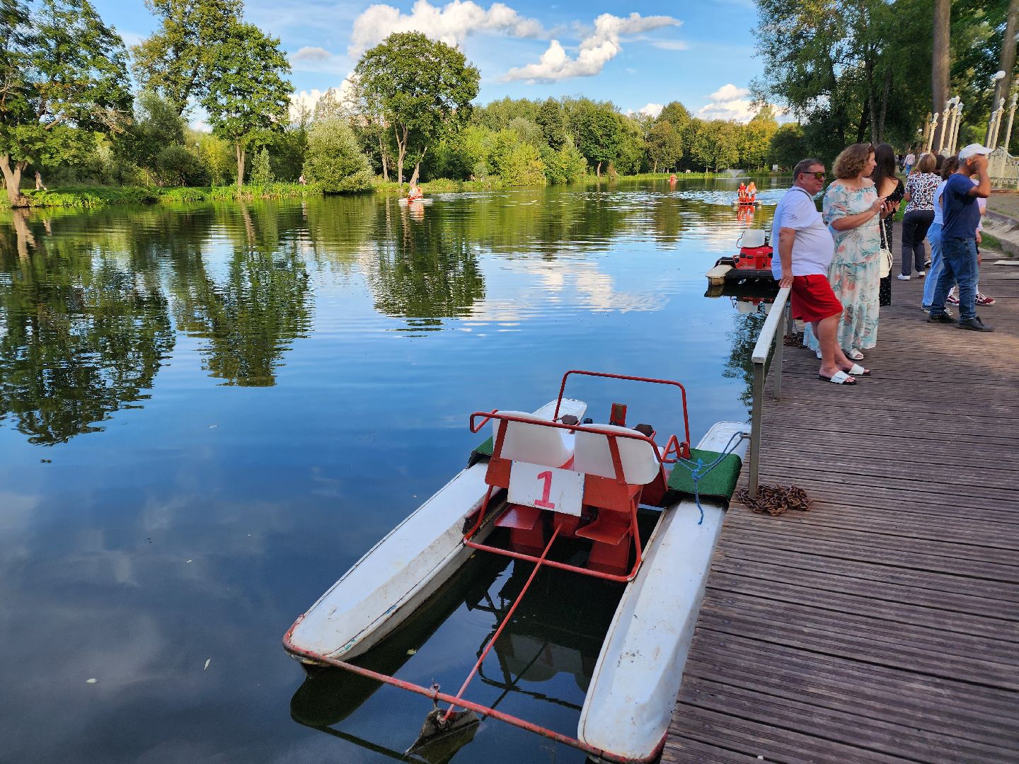 Чехов, городской парк, прокат катамаранов, прокат лодок, лучшие места Подмосковья, минкульт мо,