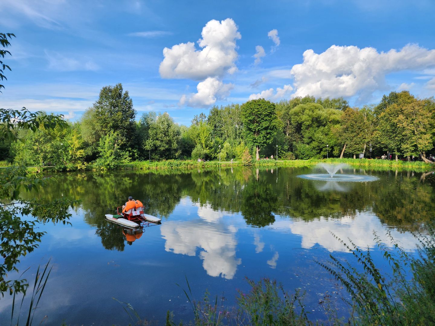 Чехов, городской парк, прокат катамаранов, прокат лодок, лучшие места Подмосковья, минкульт мо,