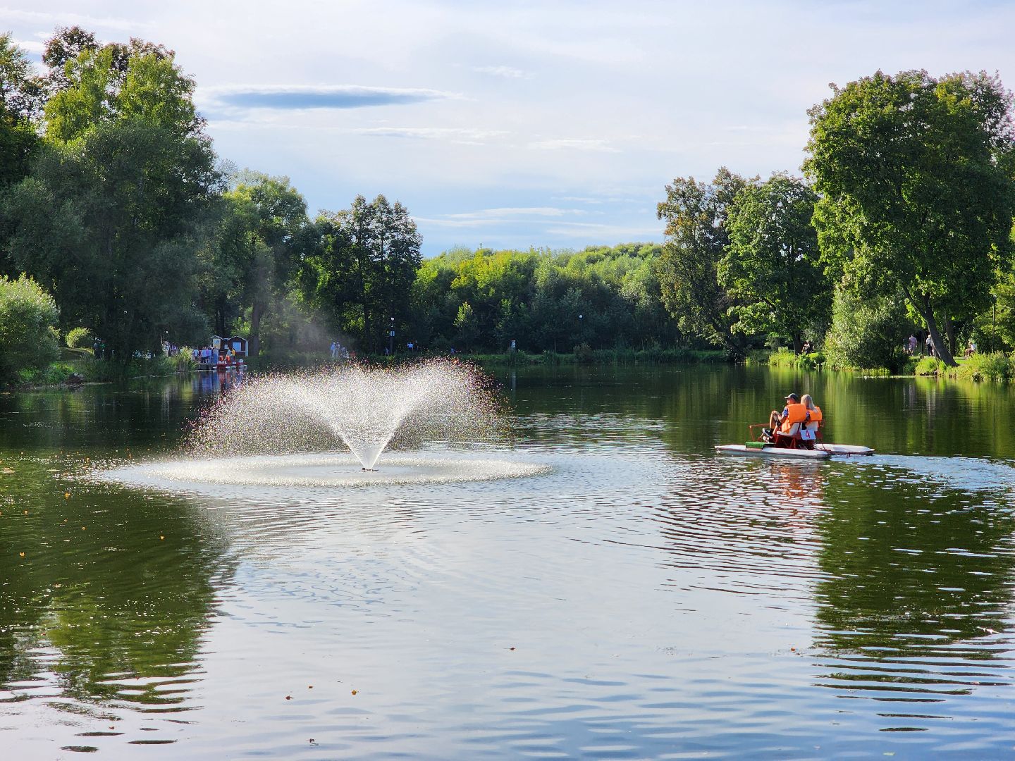 Чехов, городской парк, прокат катамаранов, прокат лодок, лучшие места Подмосковья, минкульт мо,
