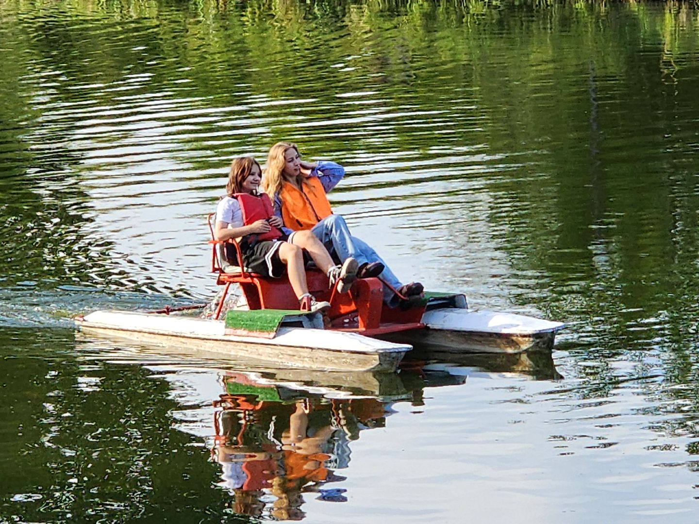 Чехов, городской парк, прокат катамаранов, прокат лодок, лучшие места Подмосковья, минкульт мо,