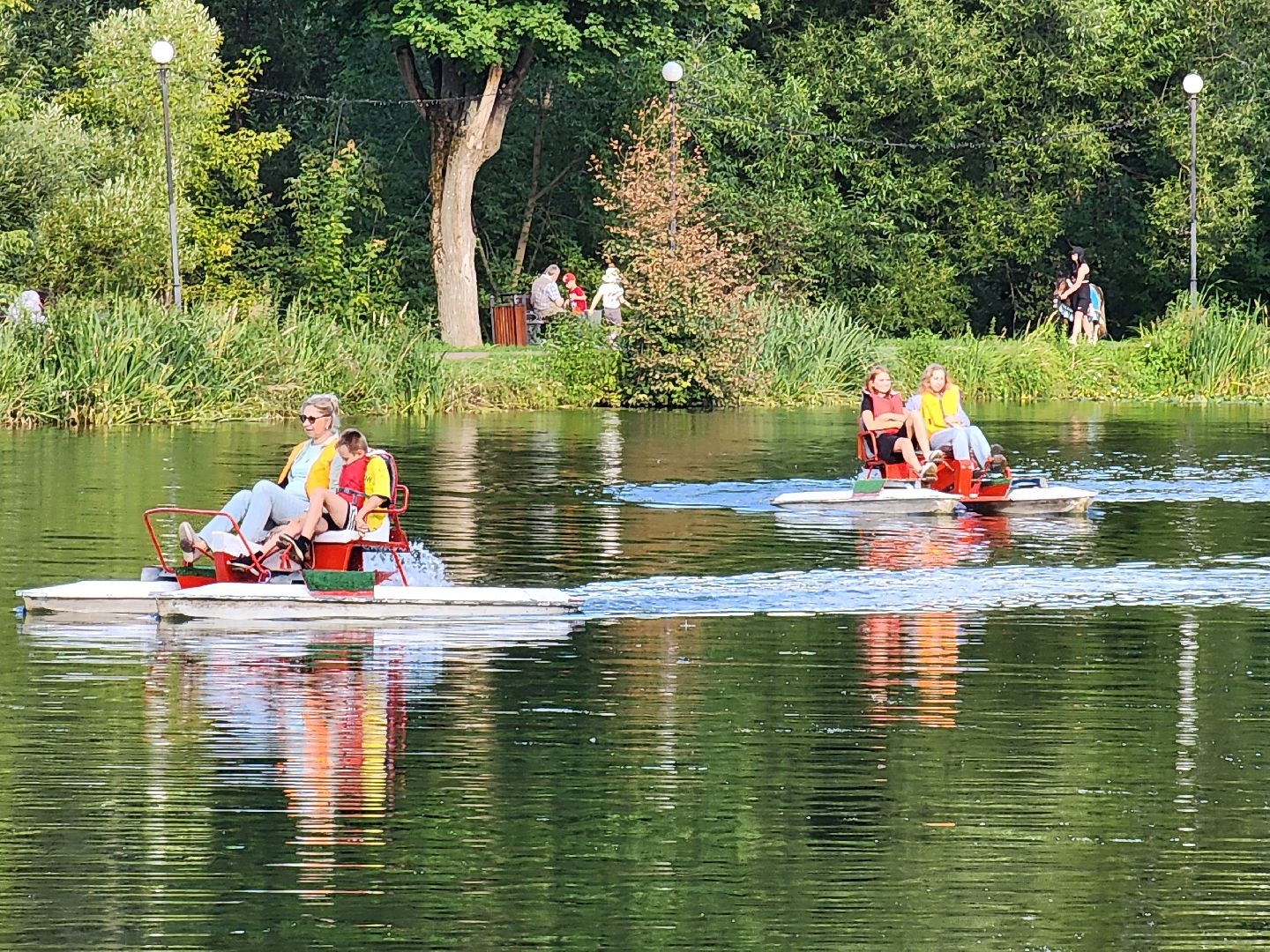 Чехов, городской парк, прокат катамаранов, прокат лодок, лучшие места Подмосковья, минкульт мо,