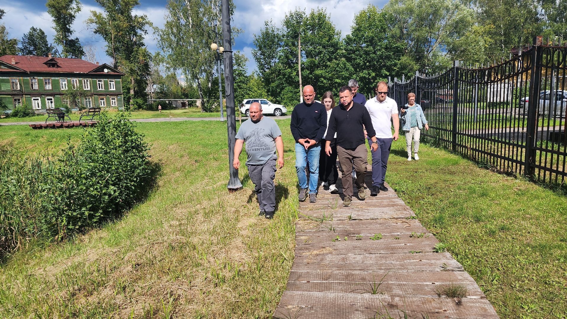 Рошаль, Благоустройство, обход главы, обход территории, ДК Косякова, Большая Шатура,