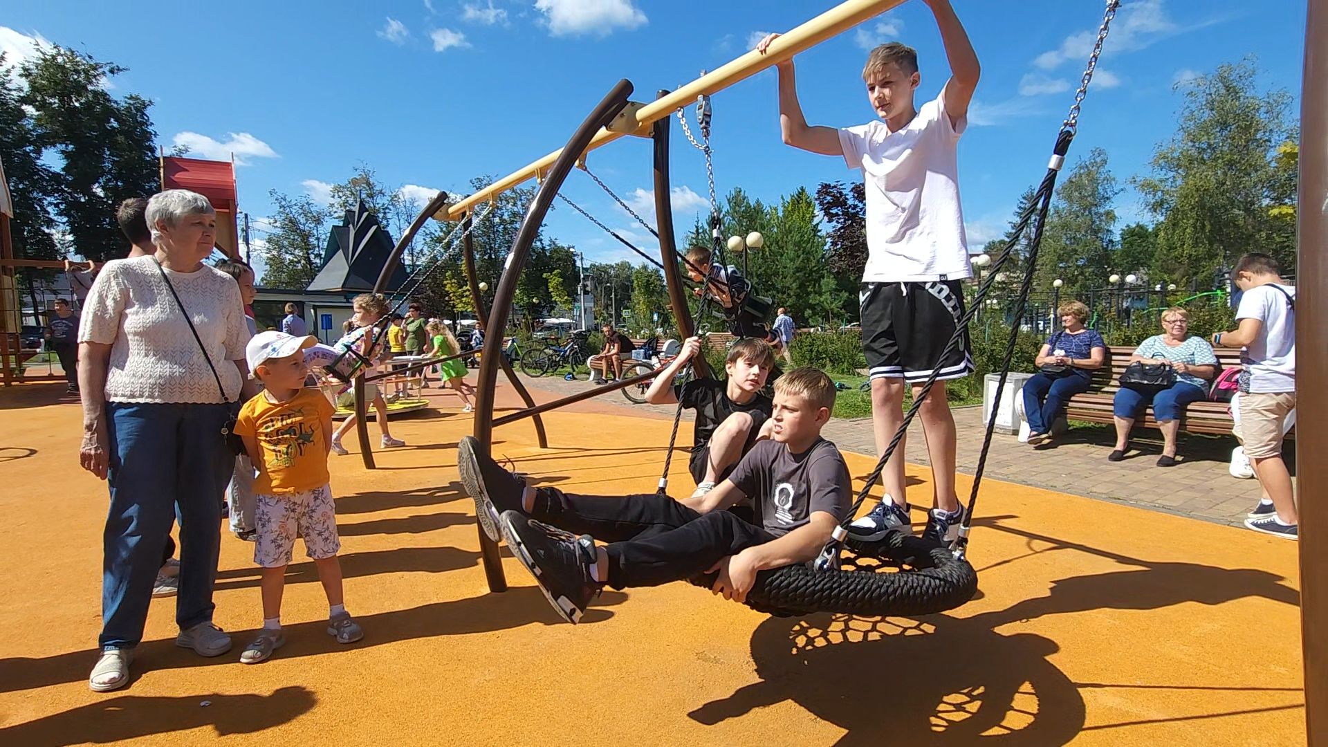 Одинцово, старый городок, модернизация детских площадок, благоустройство,