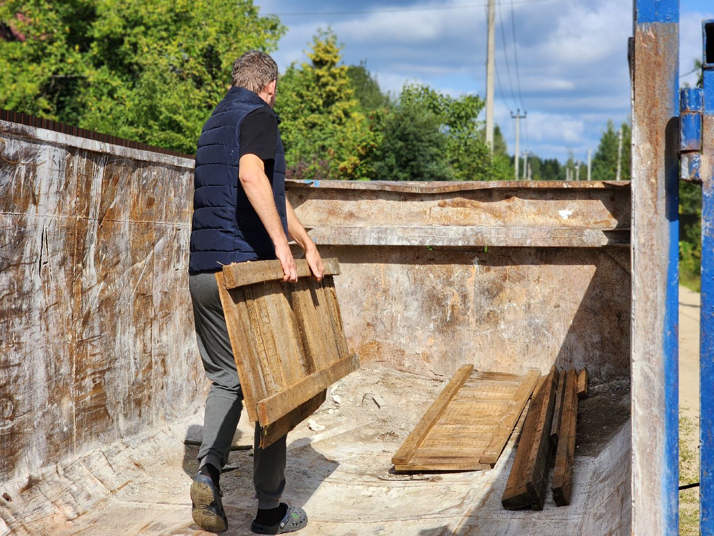 воскресенск, вывоз мусора, строительный мусор, снт,