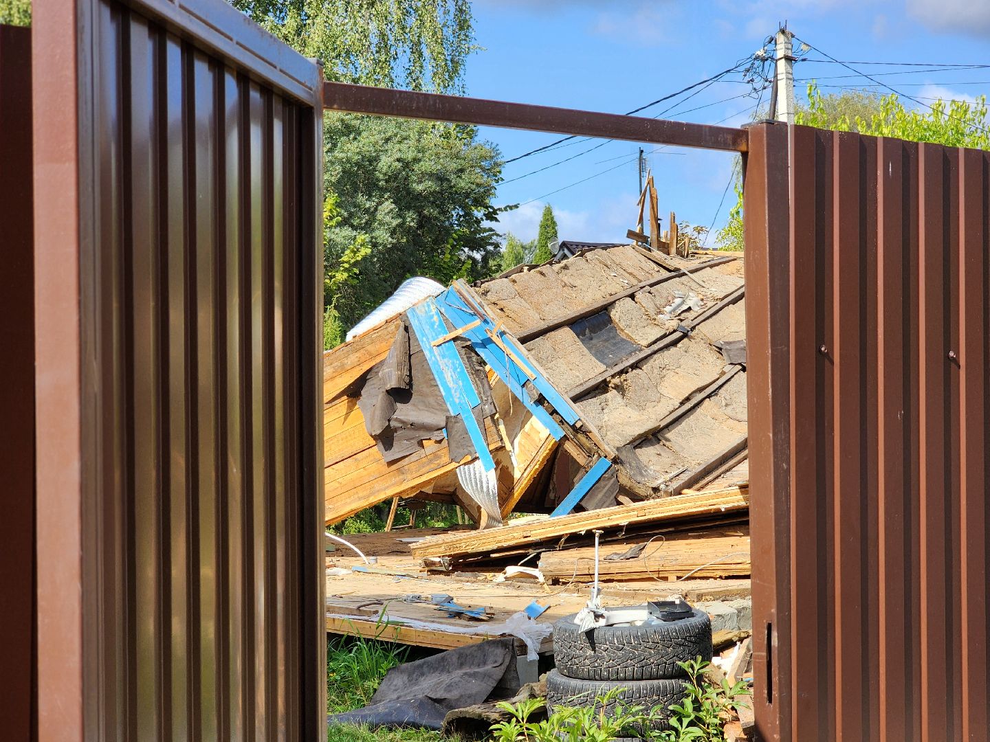 воскресенск, вывоз мусора, строительный мусор, снт,