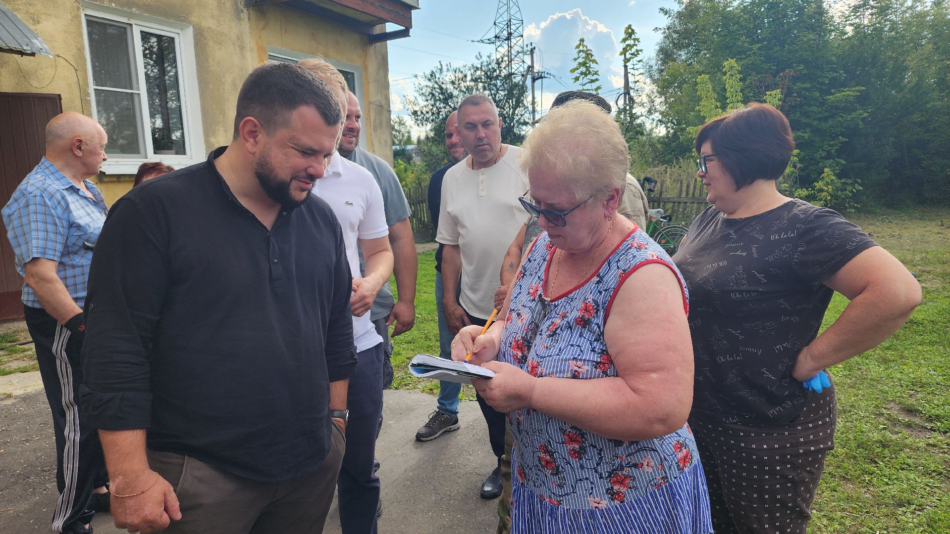 Черустинская школа, Большая Шатура, обход главы, обход территории,