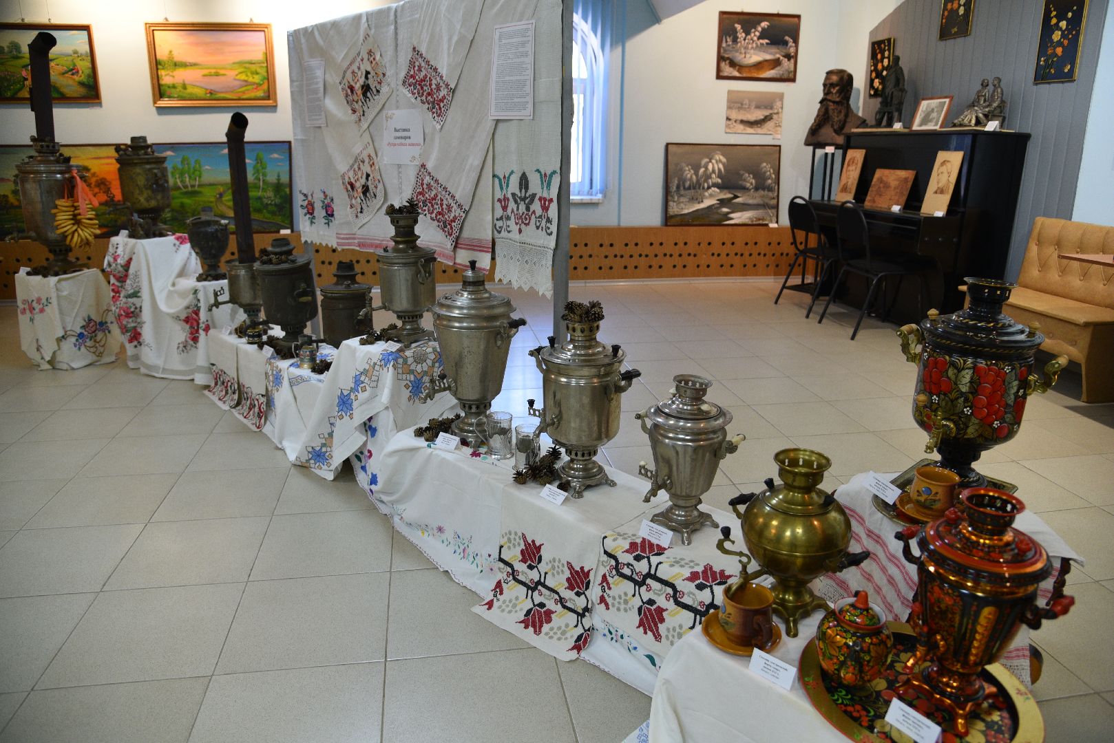 лотошино, лотошинский музей, выставка, самовар, музеи подмосковья,