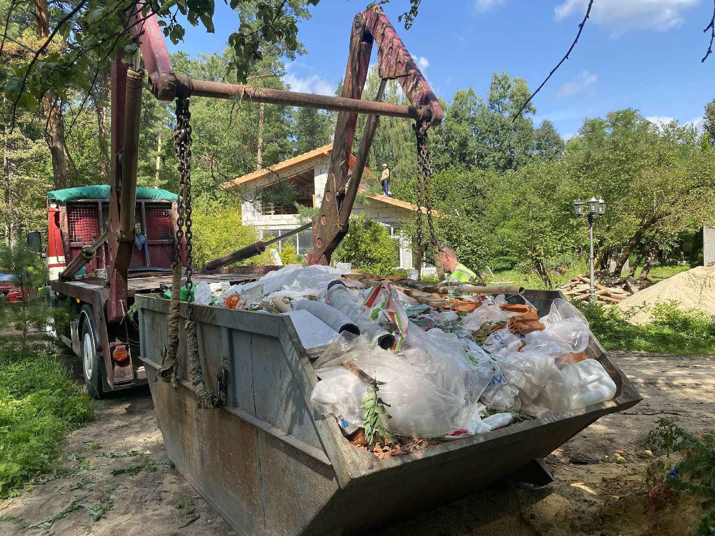 Коломна, вывоз мусора, строительный мусор, единый номер,