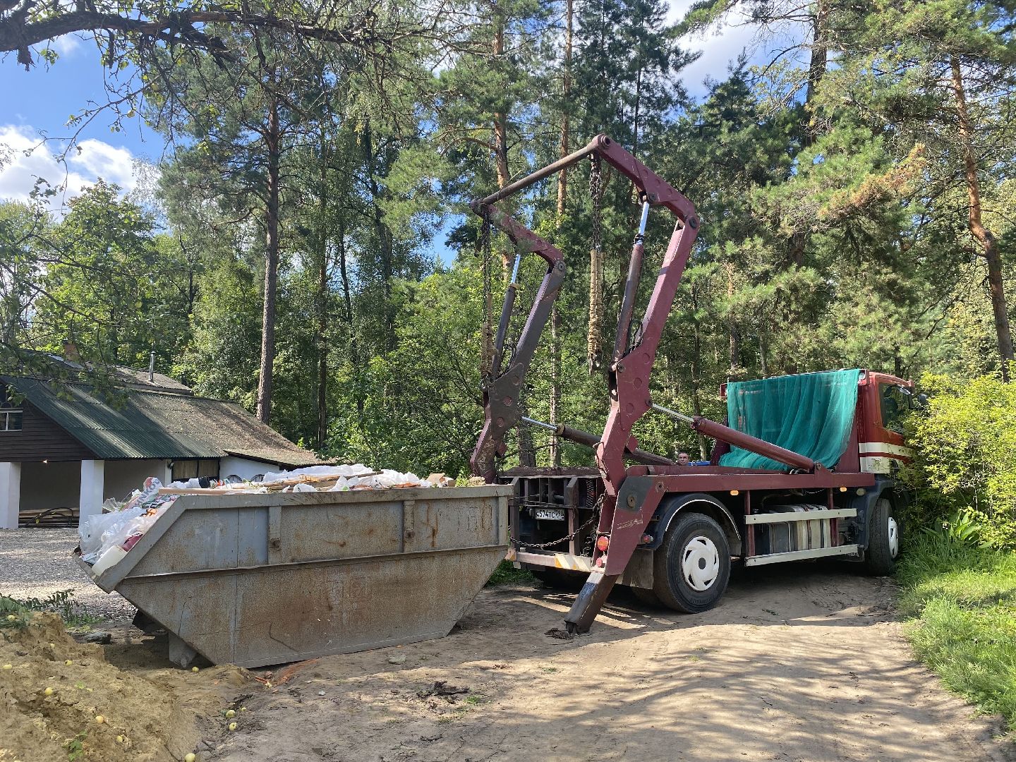 Коломна, вывоз мусора, строительный мусор, единый номер,