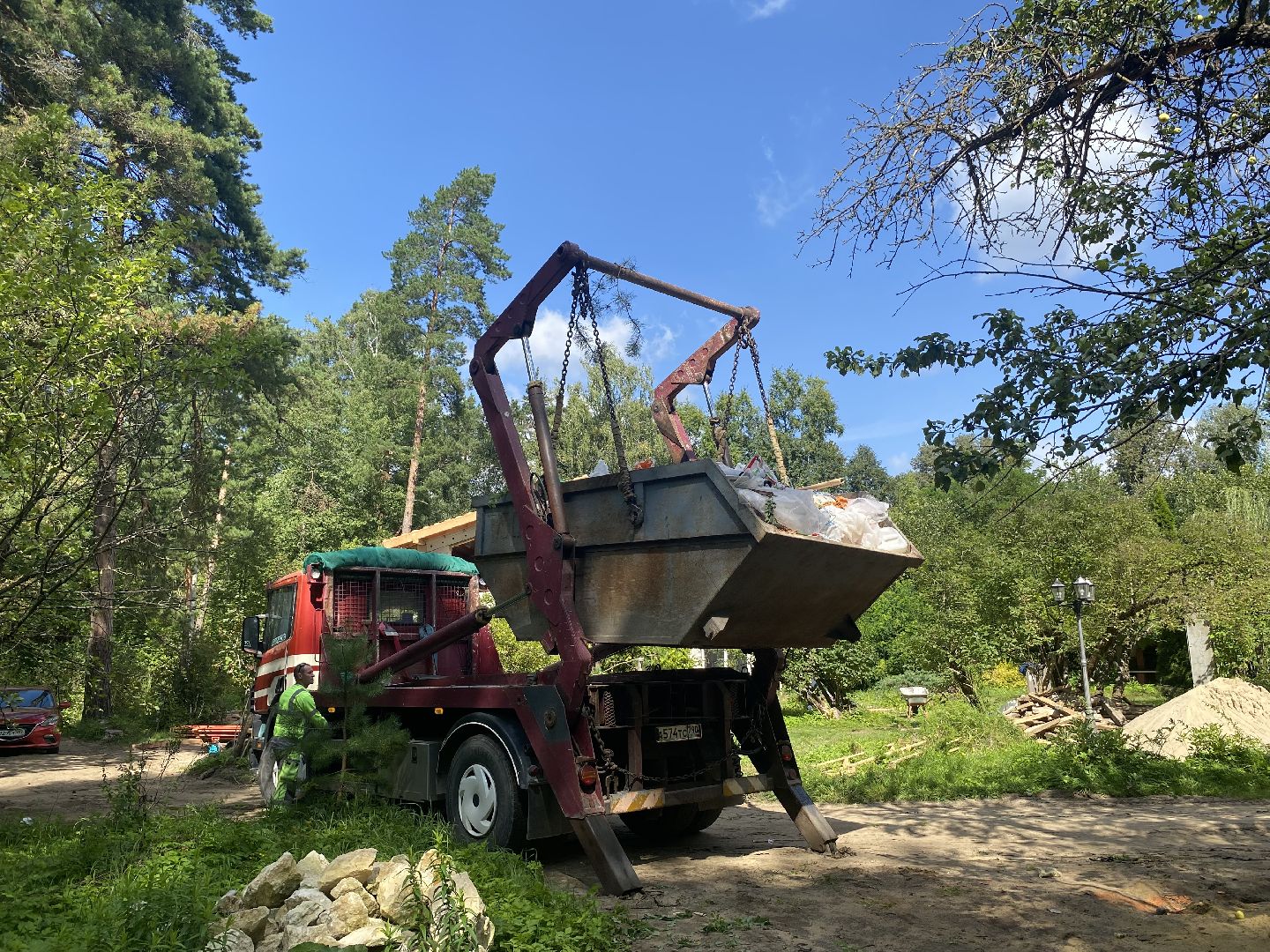 Коломна, вывоз мусора, строительный мусор, единый номер,