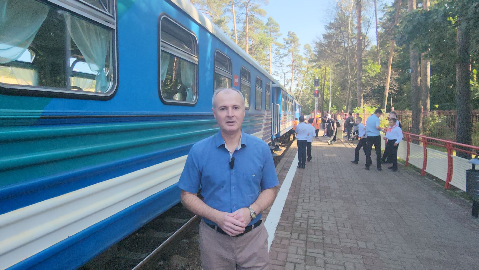 детская железная дорога, малая железная дорога, платформа Отдых, Кратово, ОАО РЖД, Андрей Николаеня, Жуковский городской музей, туризм,