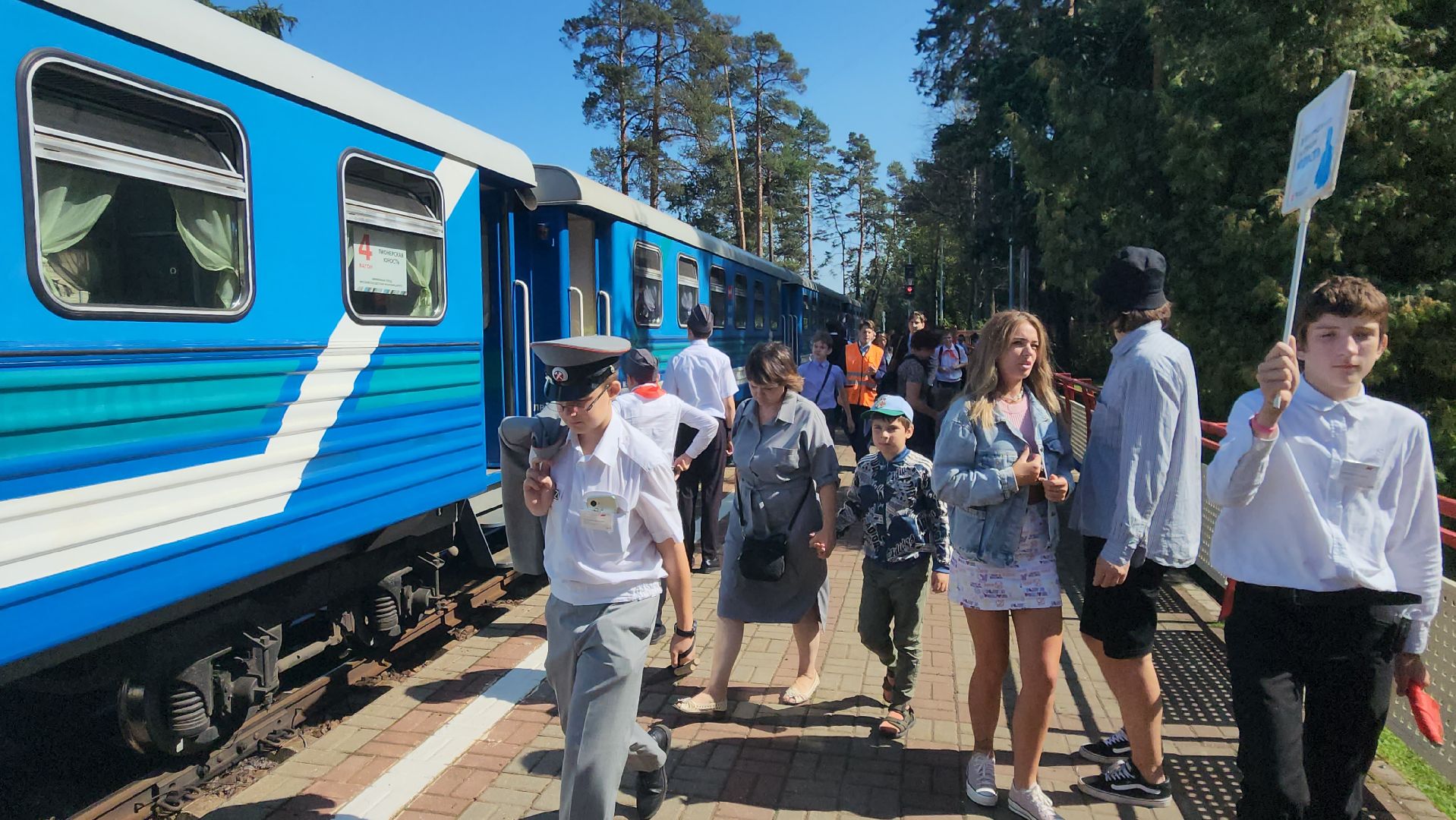 детская железная дорога, малая железная дорога, платформа Отдых, Кратово, ОАО РЖД, Андрей Николаеня, Жуковский городской музей, туризм,