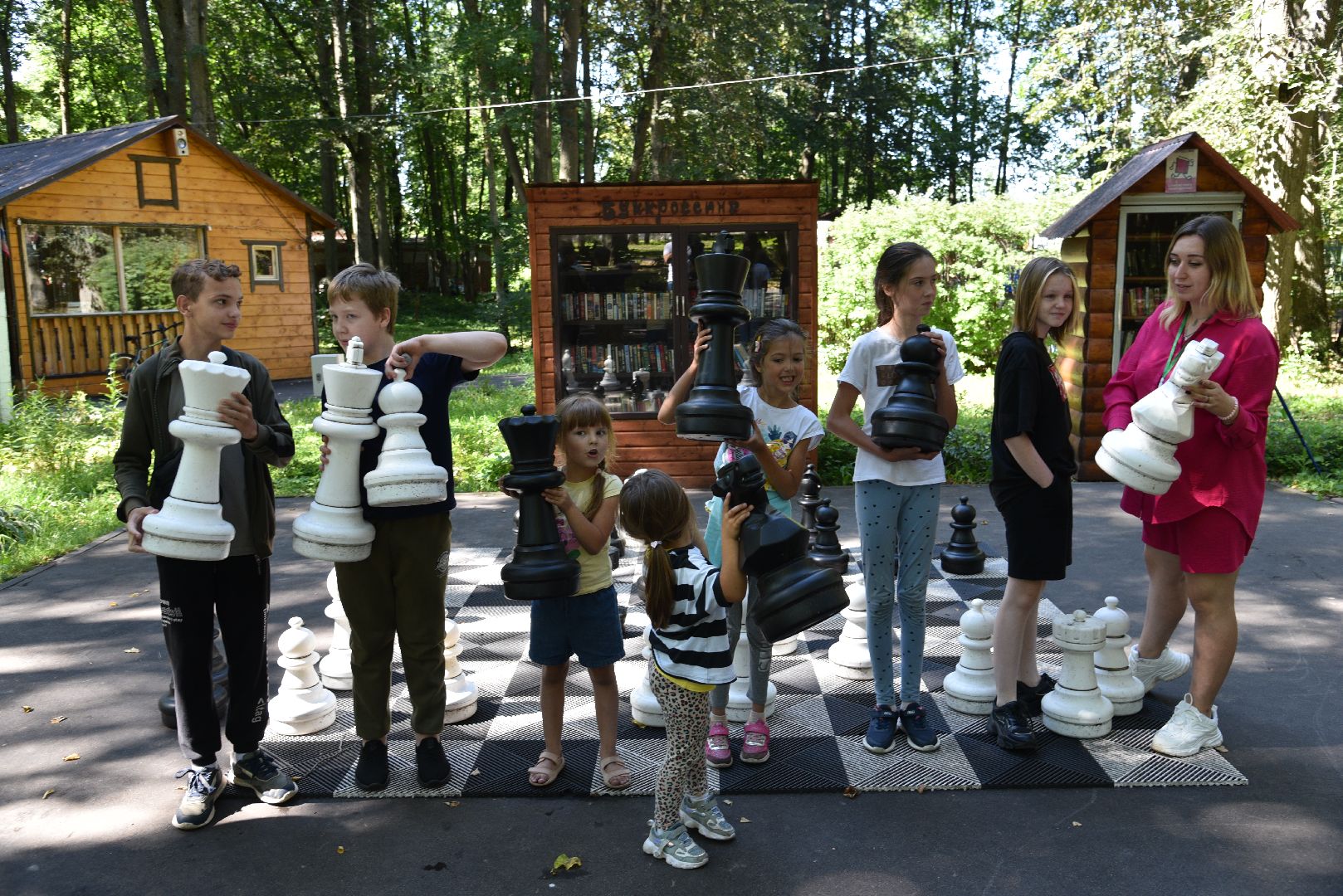 лотошино, лотошинский парк, лотошинская библиотека, президентский фонд культурных инициатив, парки подмосковья,