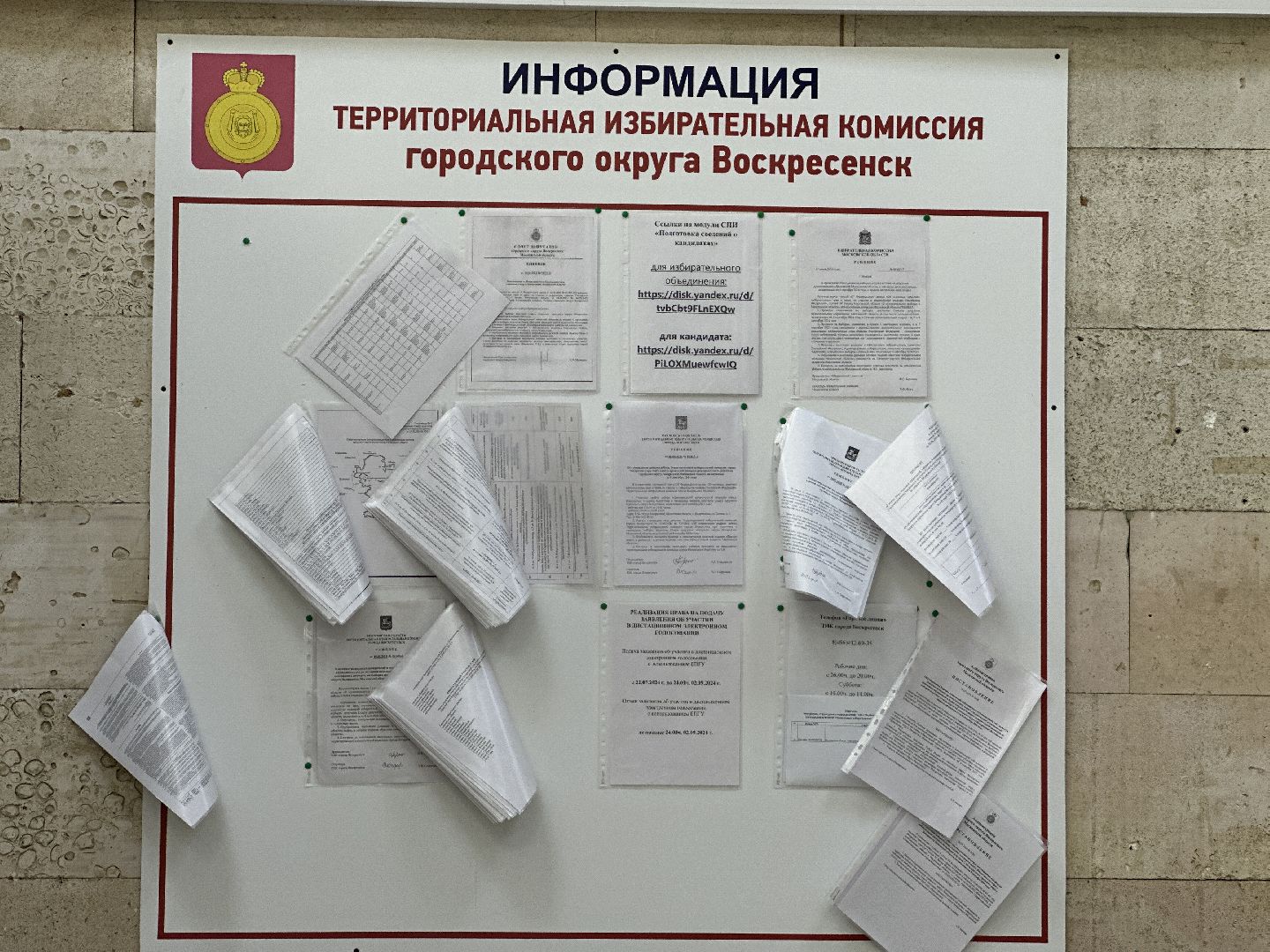 воскресенск, тик, выборы депутатов совета депутатов,