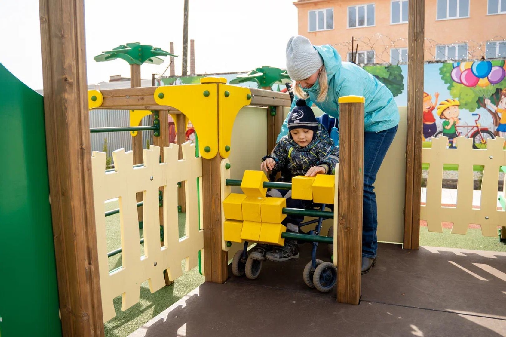 Детские площадки, дети, игры, благоустройство, КЦСОИР, Коркин