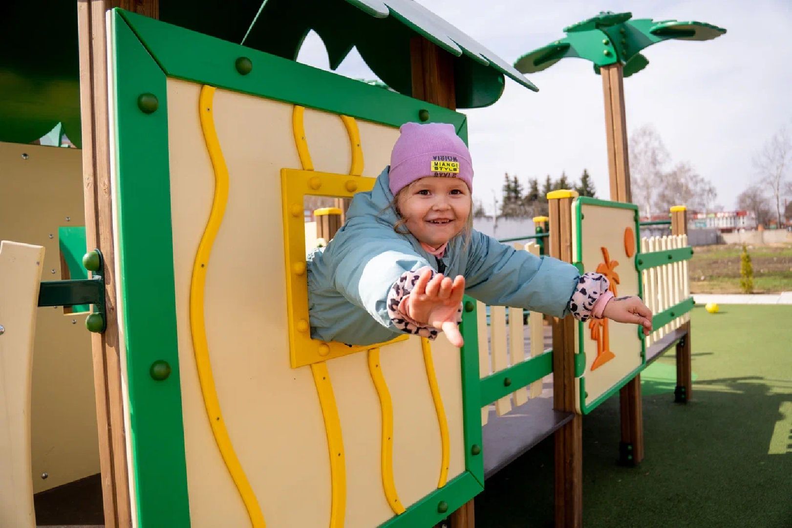 Детские площадки, дети, игры, благоустройство, КЦСОИР, Коркин