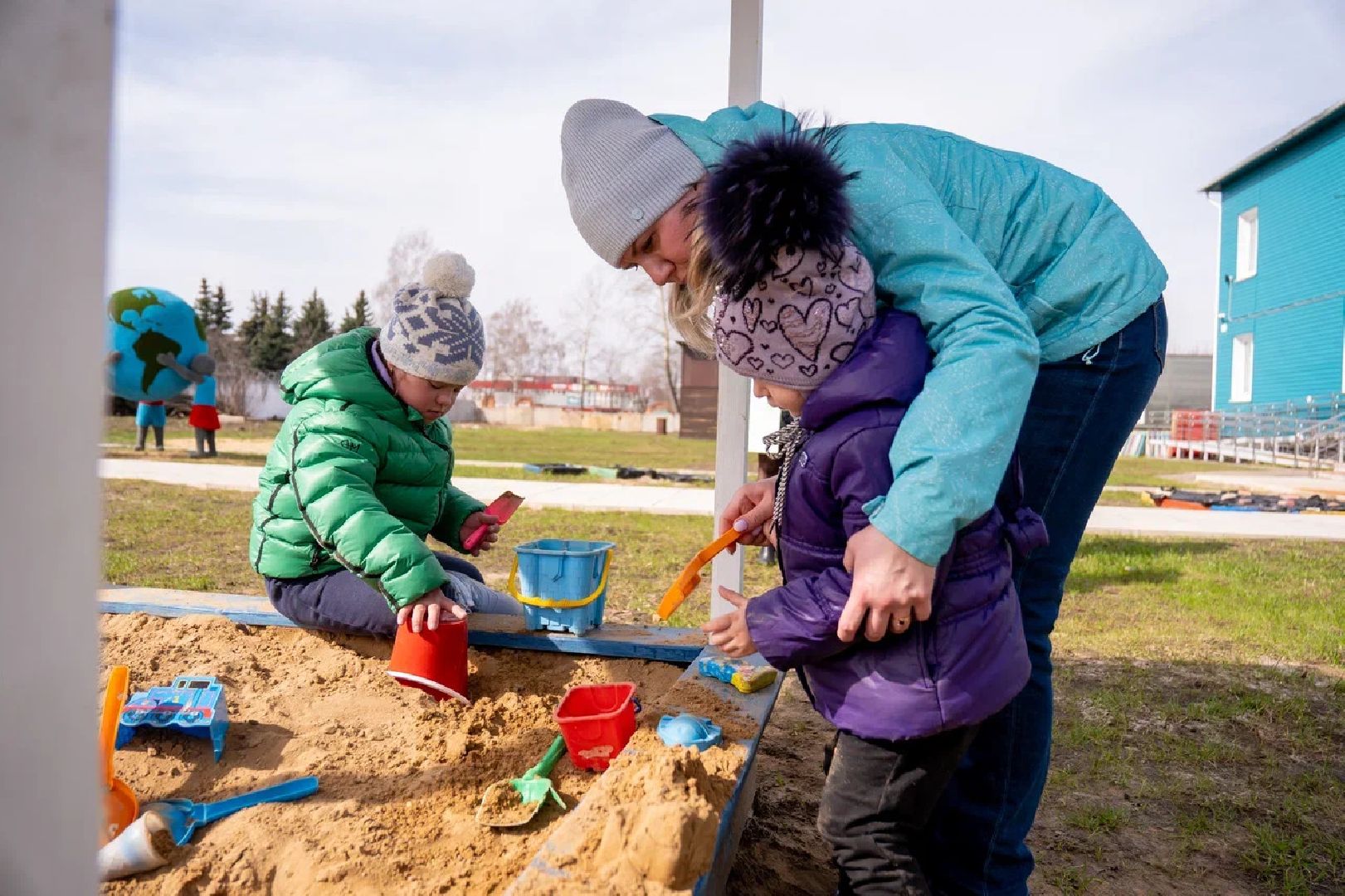 Детские площадки, дети, игры, благоустройство, КЦСОИР, Коркин