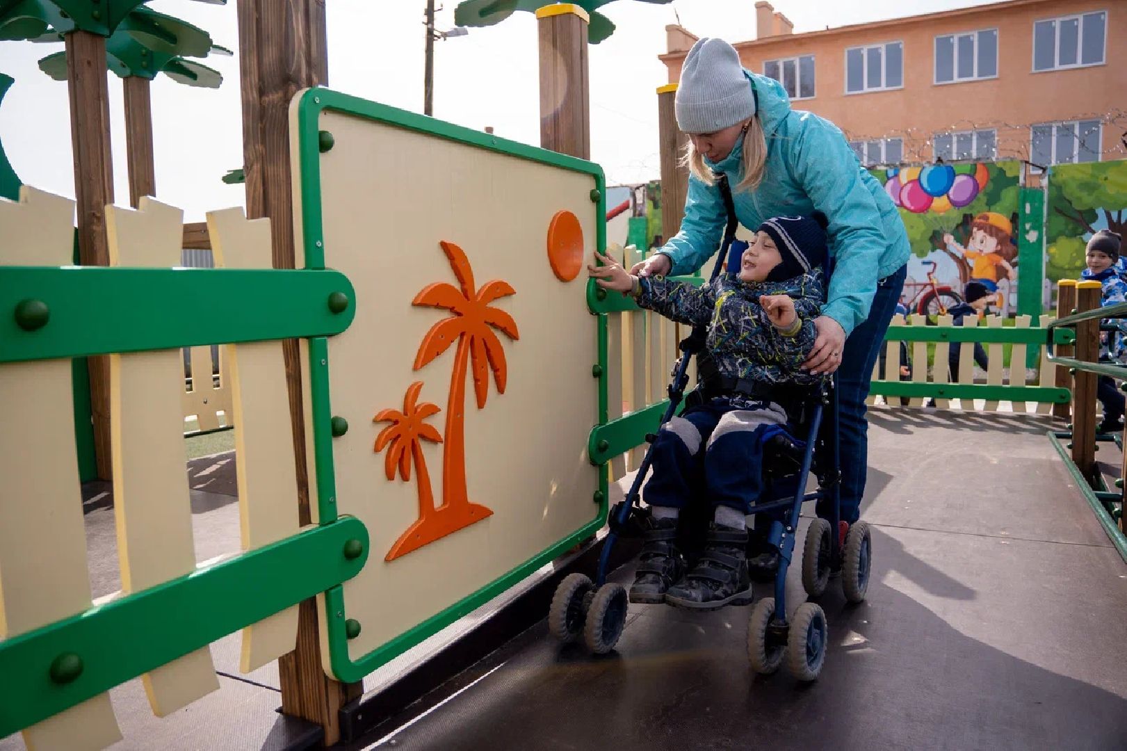 Детские площадки, дети, игры, благоустройство, КЦСОИР, Коркин