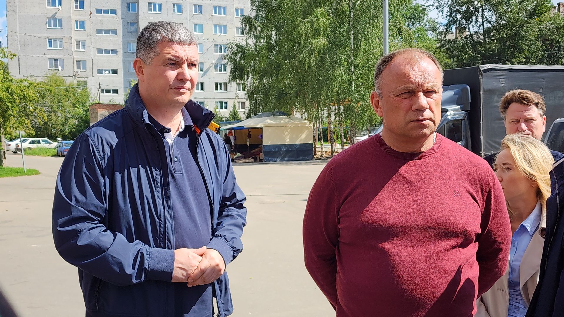 отопление в мкд, жкх, благоустройство, Лосино-Петровский, встреча с жителями,