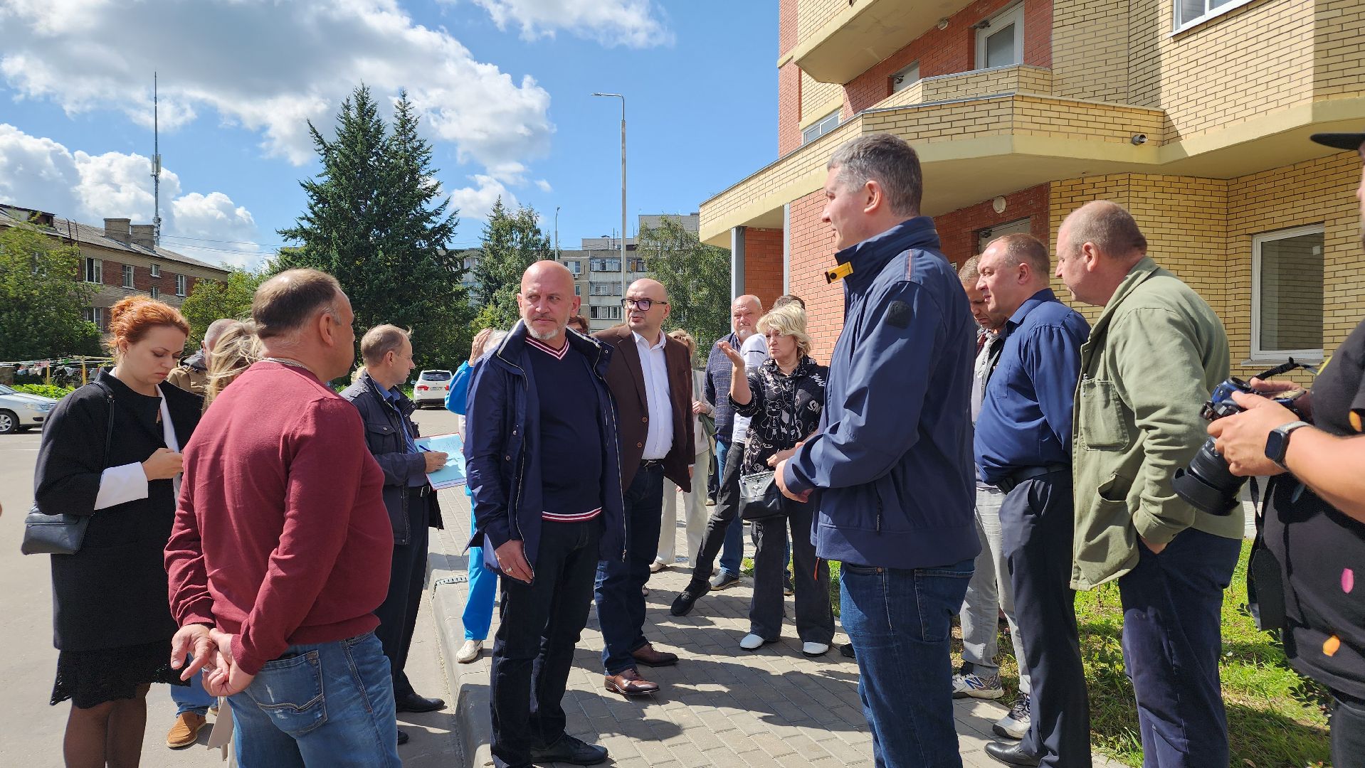 отопление в мкд, жкх, благоустройство, Лосино-Петровский, встреча с жителями,
