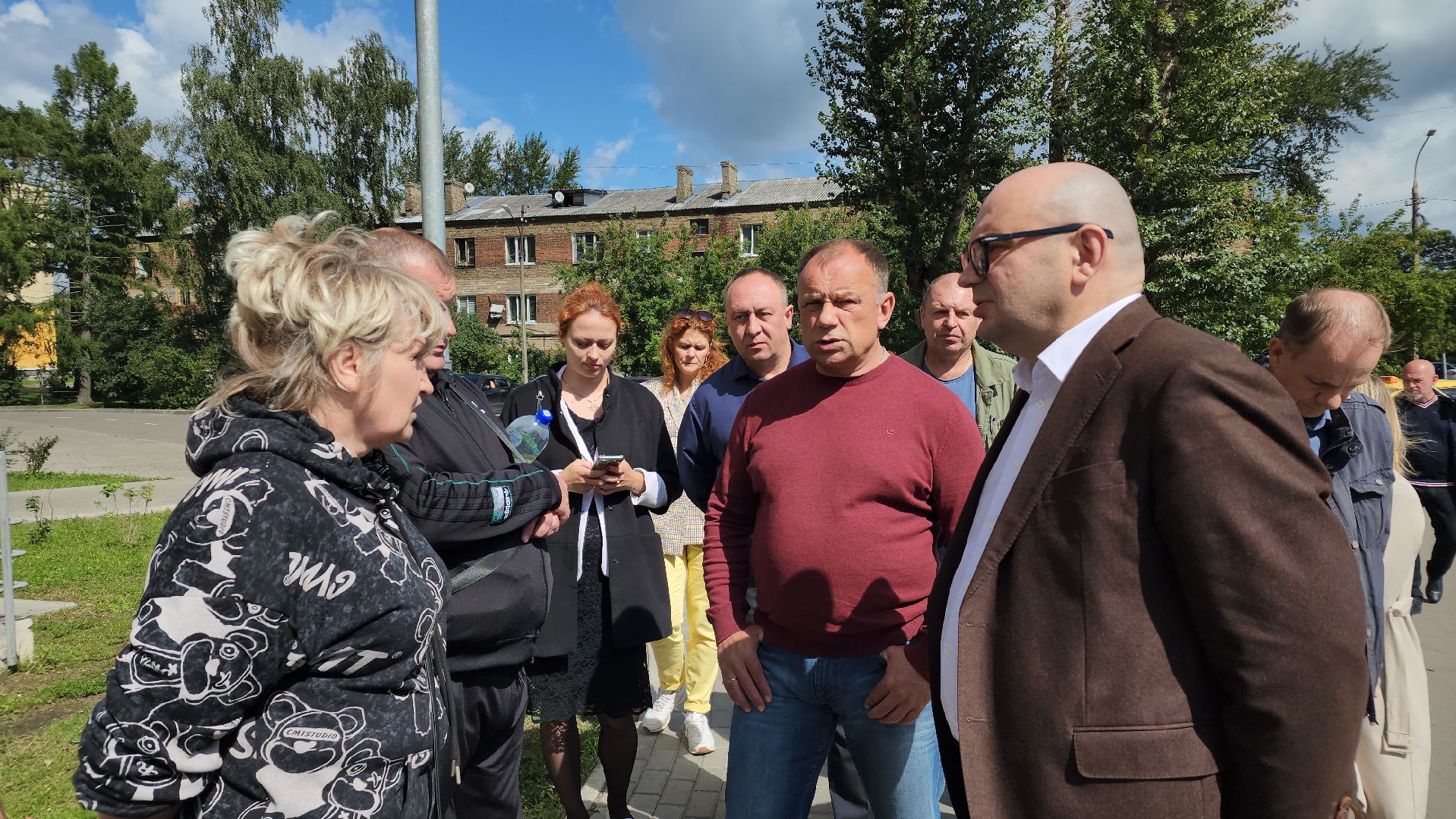 отопление в мкд, жкх, благоустройство, Лосино-Петровский, встреча с жителями,